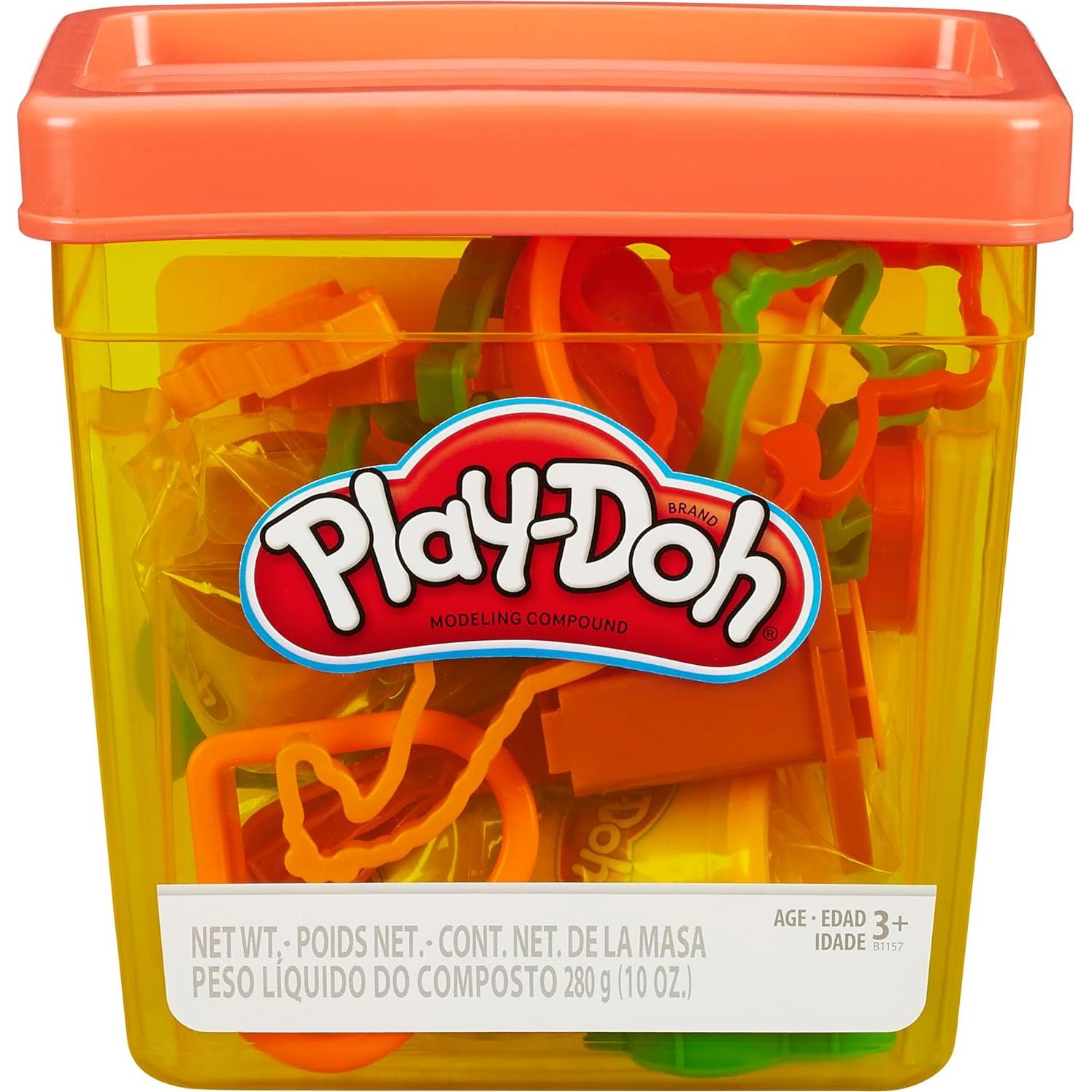 Juego de Play-Doh Fun Tub Hasbro 19 Accesorios y 5 Colores