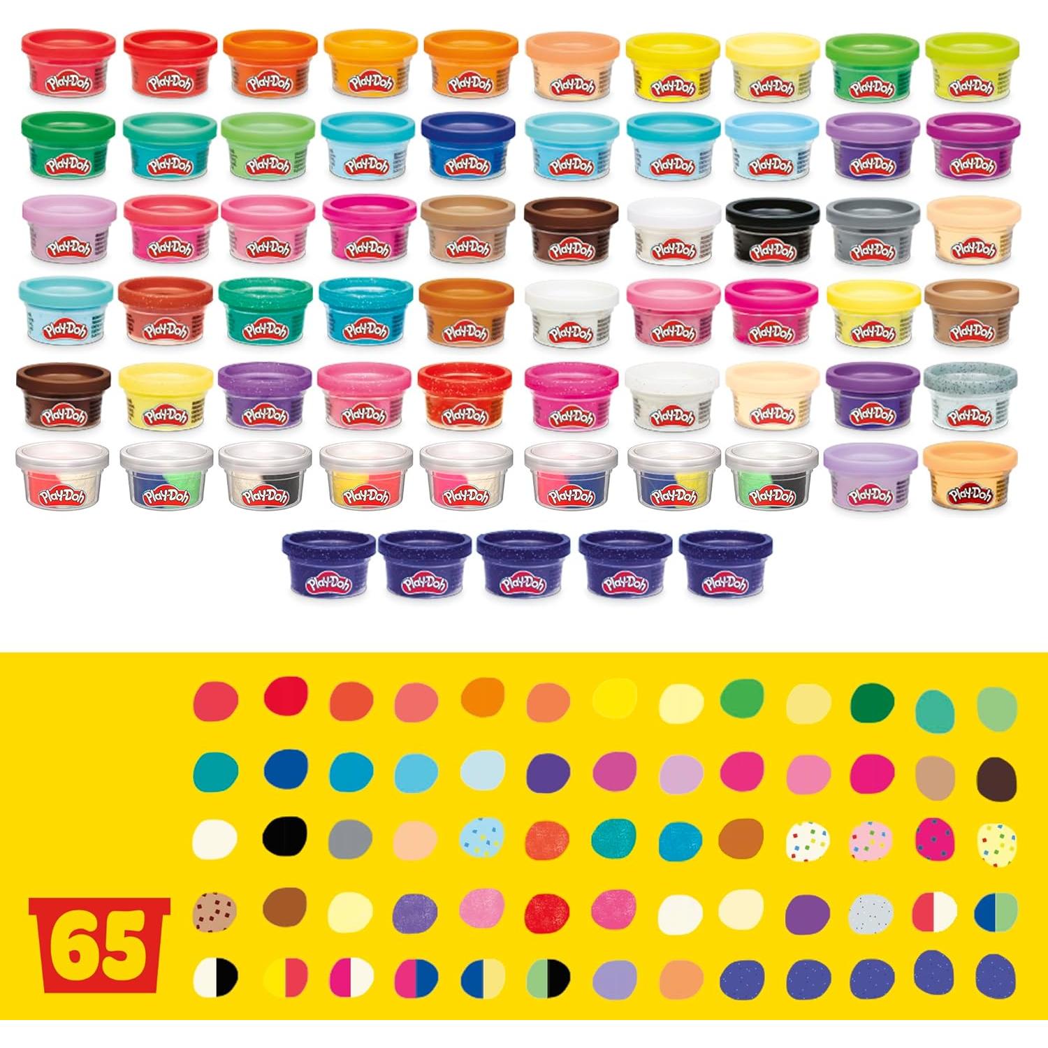 Play-Doh Colección de Colores Ultimate 65 Latas 1 oz