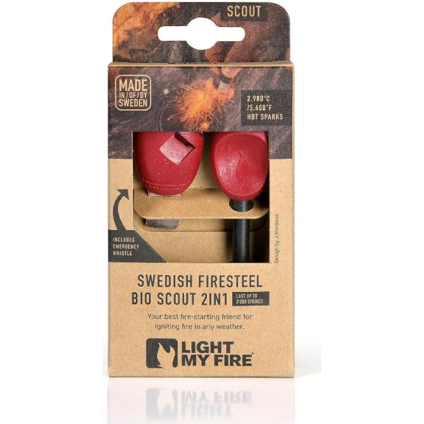 Encendedor de fuego Light My Fire FireSteel Scout - Concha de coco