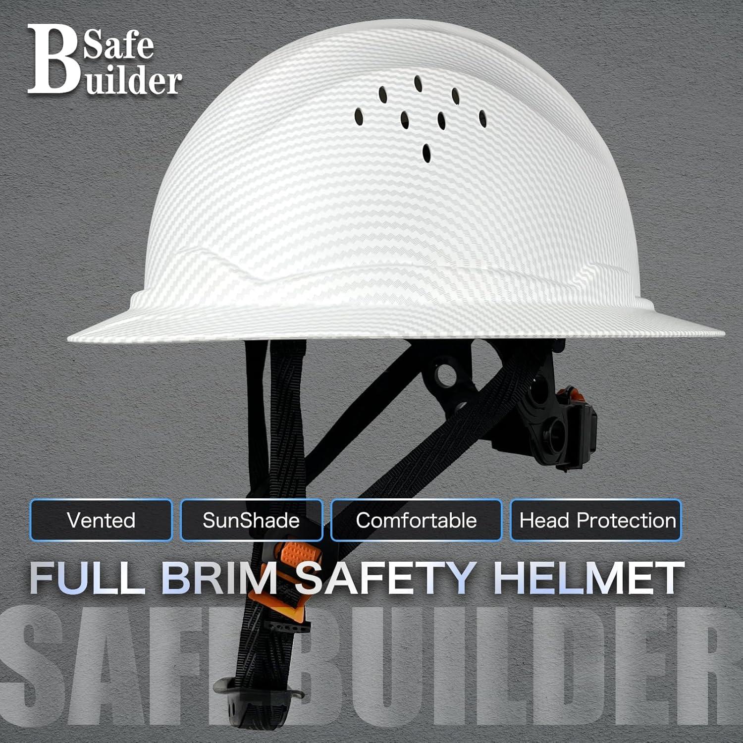 Casco de Seguridad SAFEBUILDER SBD-G1C Ventilado HDPE