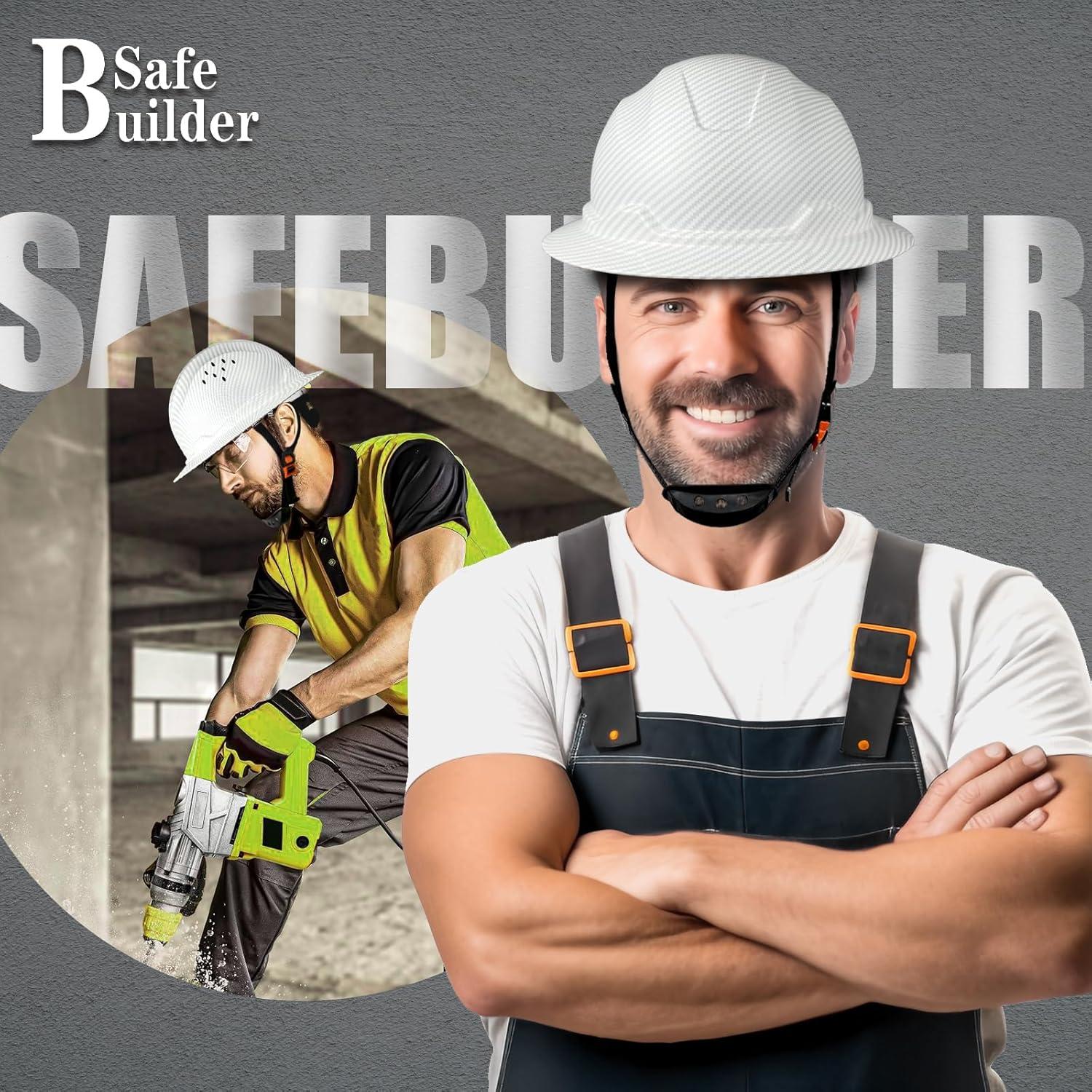 Casco de Seguridad SAFEBUILDER SBD-G1C Ventilado HDPE