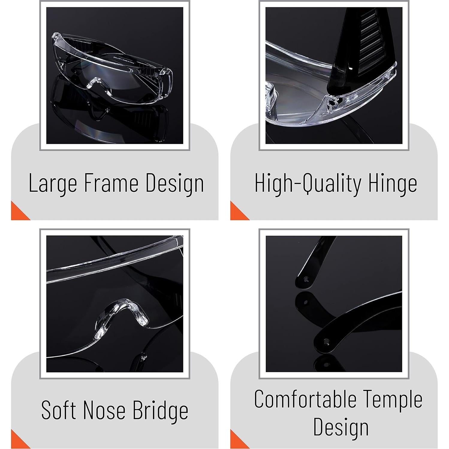 Gafas de Seguridad UNCO Sftgls Antivaho sobre Gafas