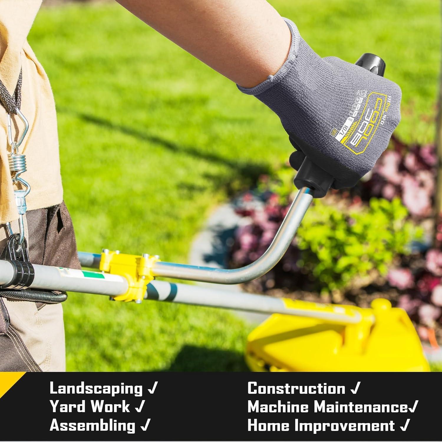 Guantes de Trabajo COOLJOB Nitrilo Antideslizantes Medianos