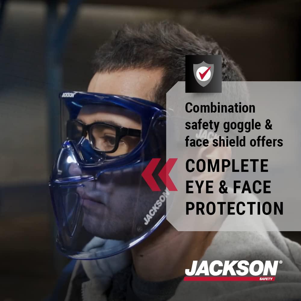 Gafas de Seguridad Jackson Safety GPL500 - Lente Clara Antivaho