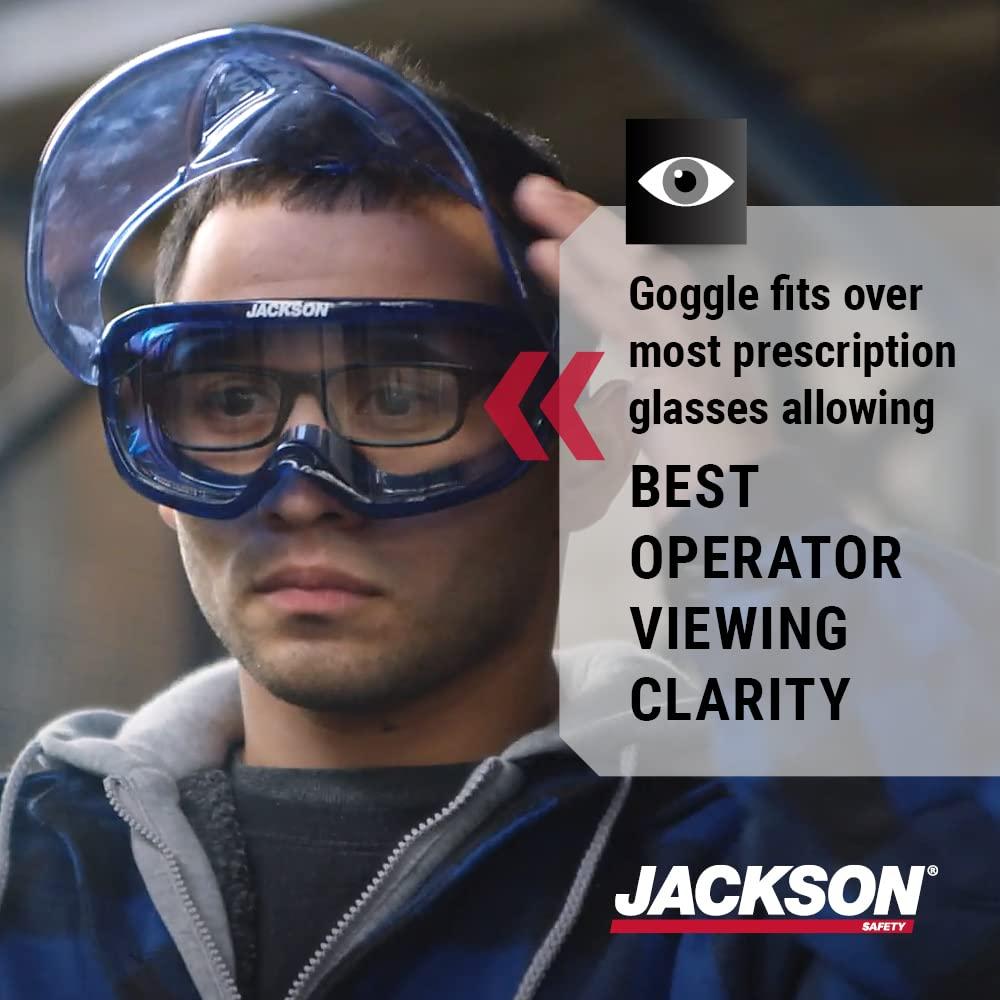 Gafas de Seguridad Jackson Safety GPL500 - Lente Clara Antivaho