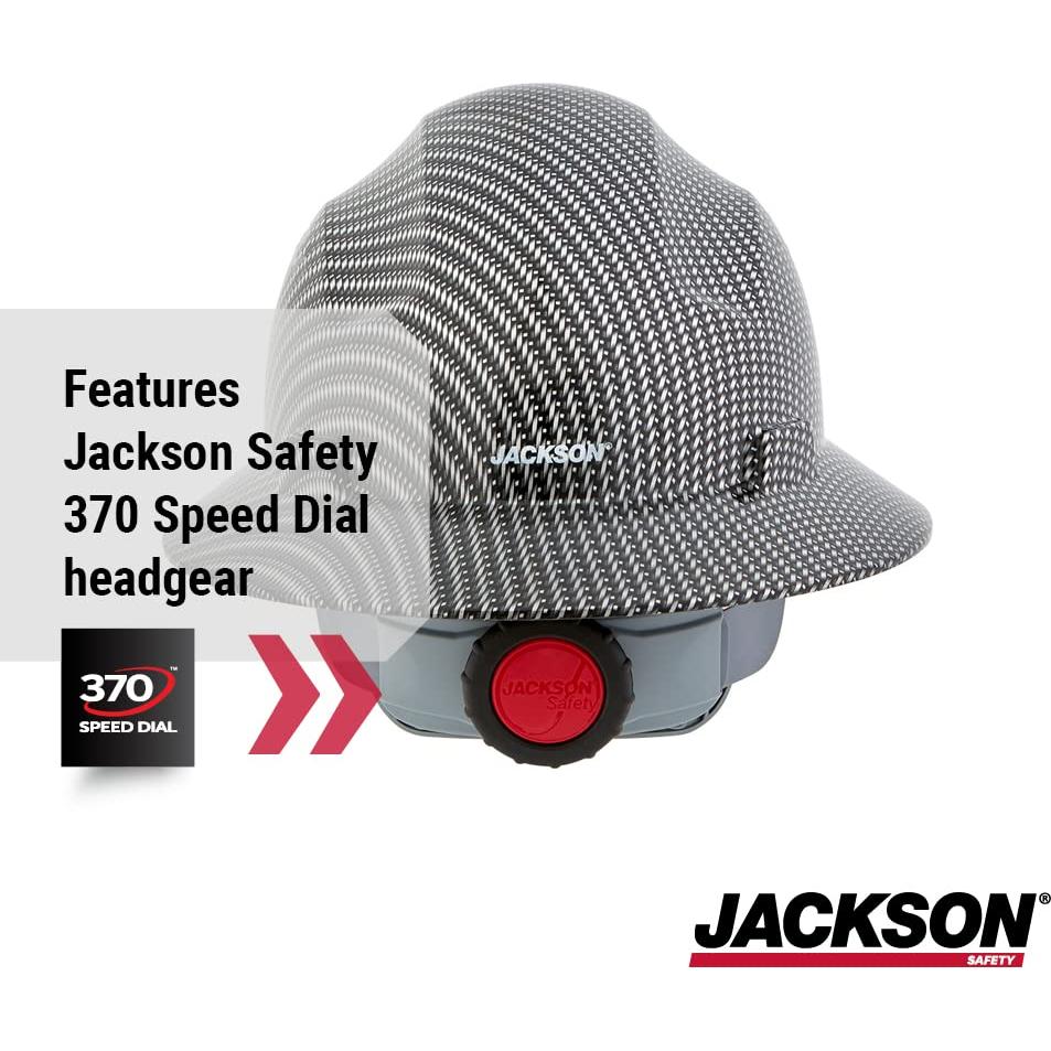 Casco de Fibra de Vidrio Jackson Safety Blockhead - Visera Completa