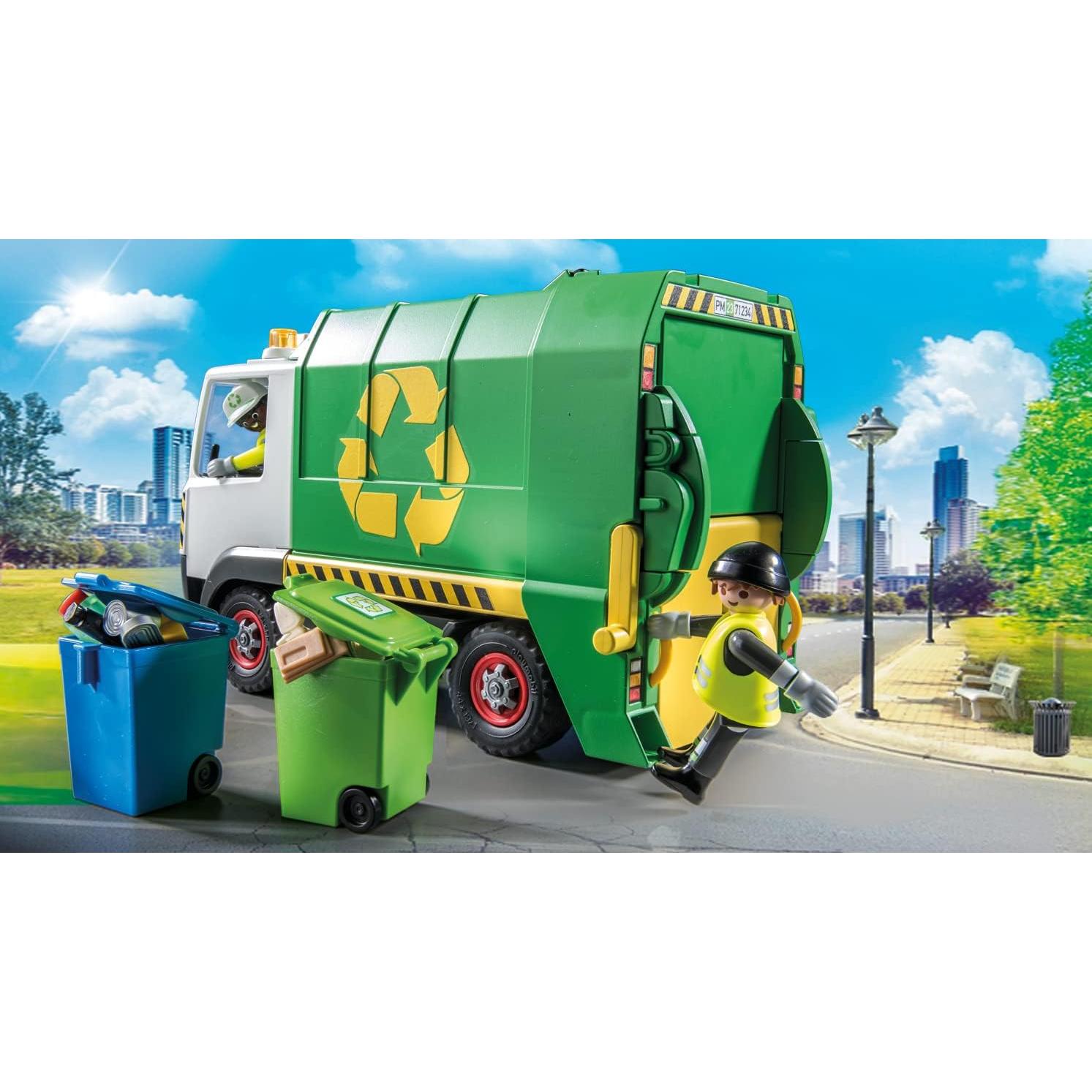 Camión de Reciclaje Playmobil 71234 con 2 Figuras