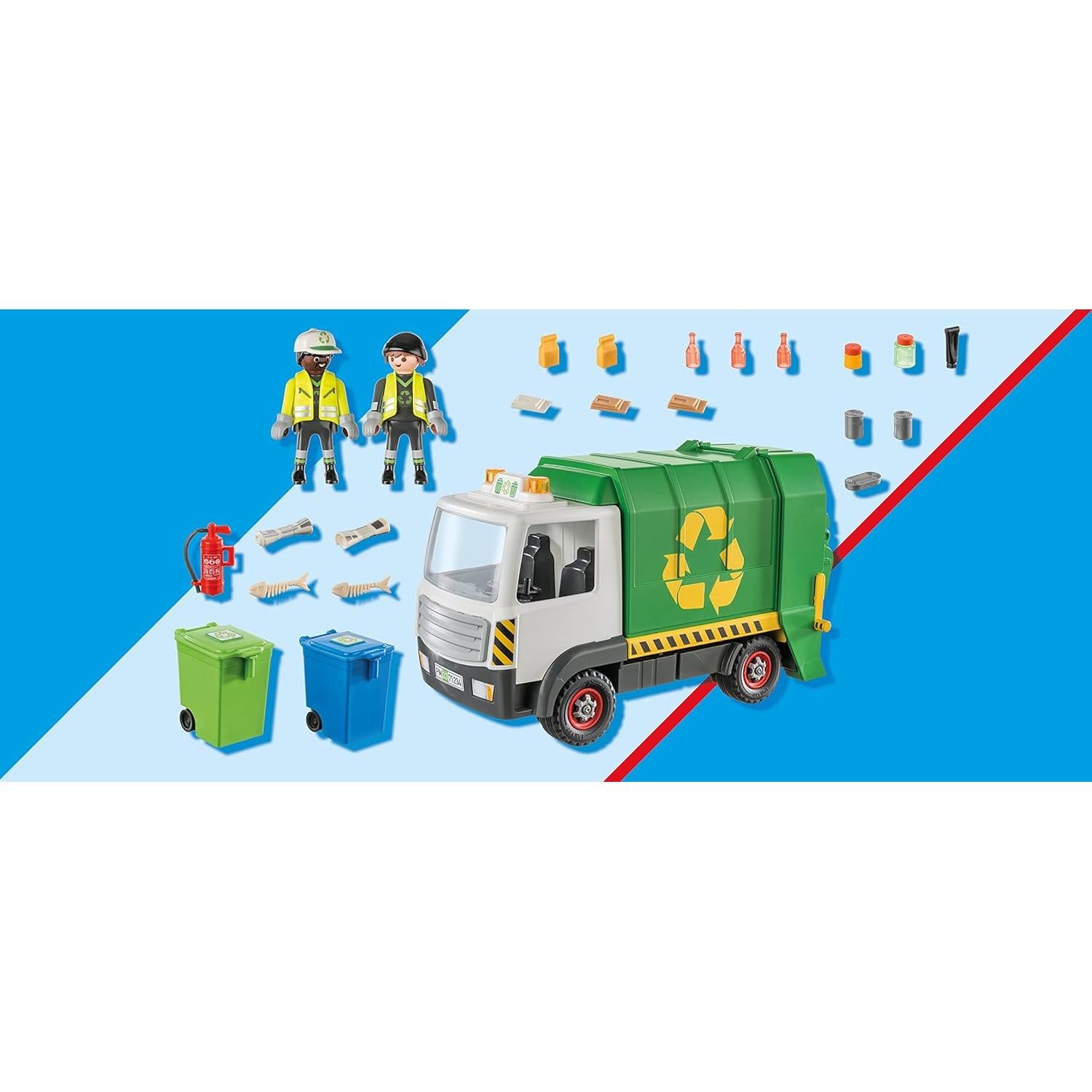 Camión de Reciclaje Playmobil 71234 con 2 Figuras