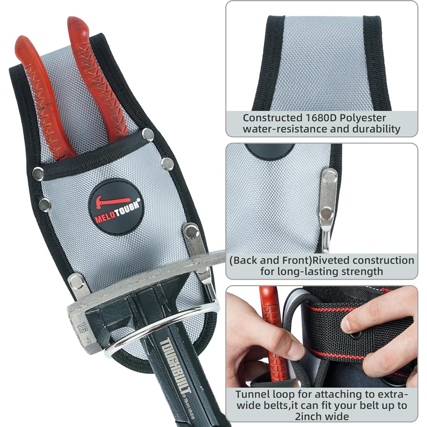 Soporte para Alicates MELOTOUGH Gris 1680D Compacto