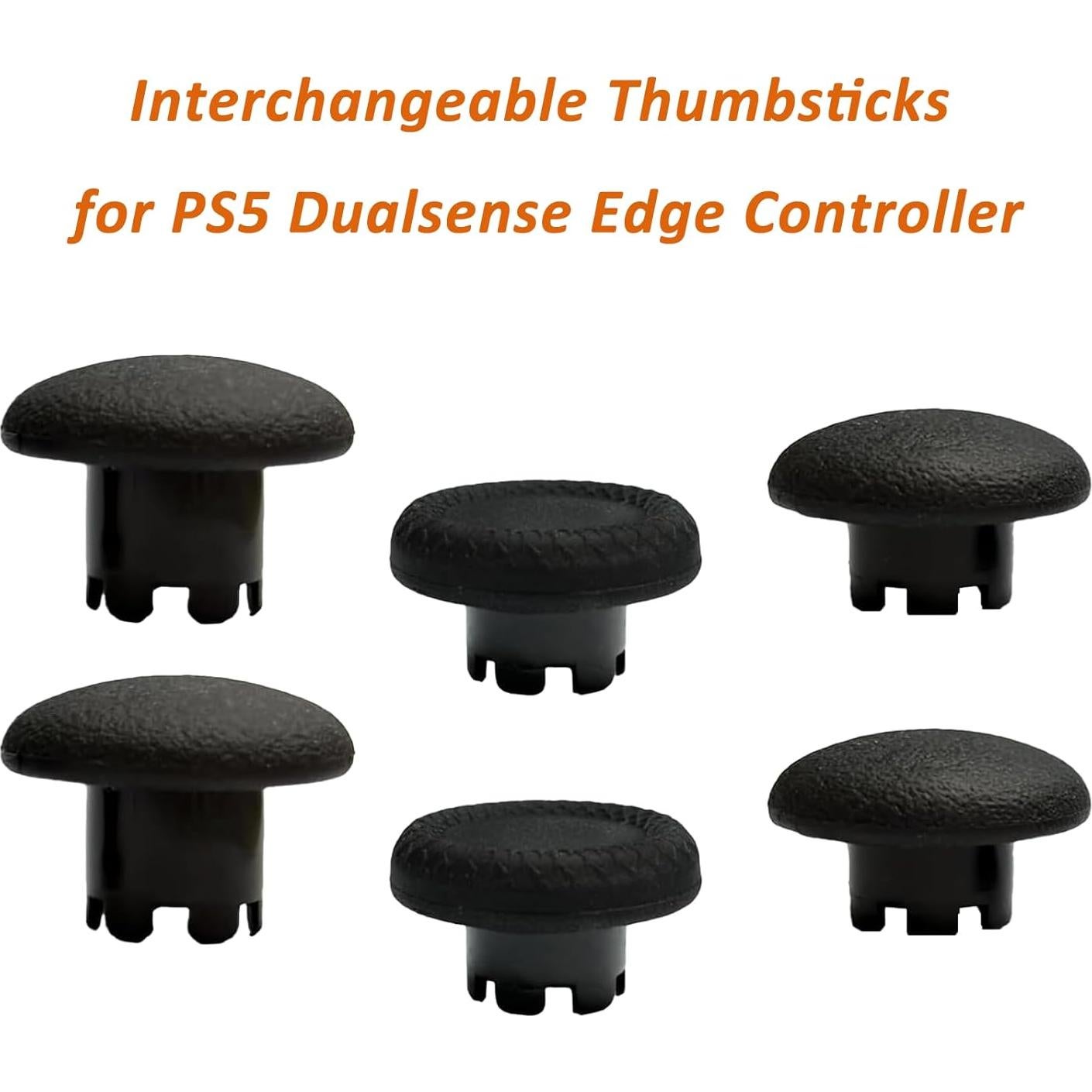 6 Joysticks Intercambiables LiXiongBao para PS5 Dualsense Edge