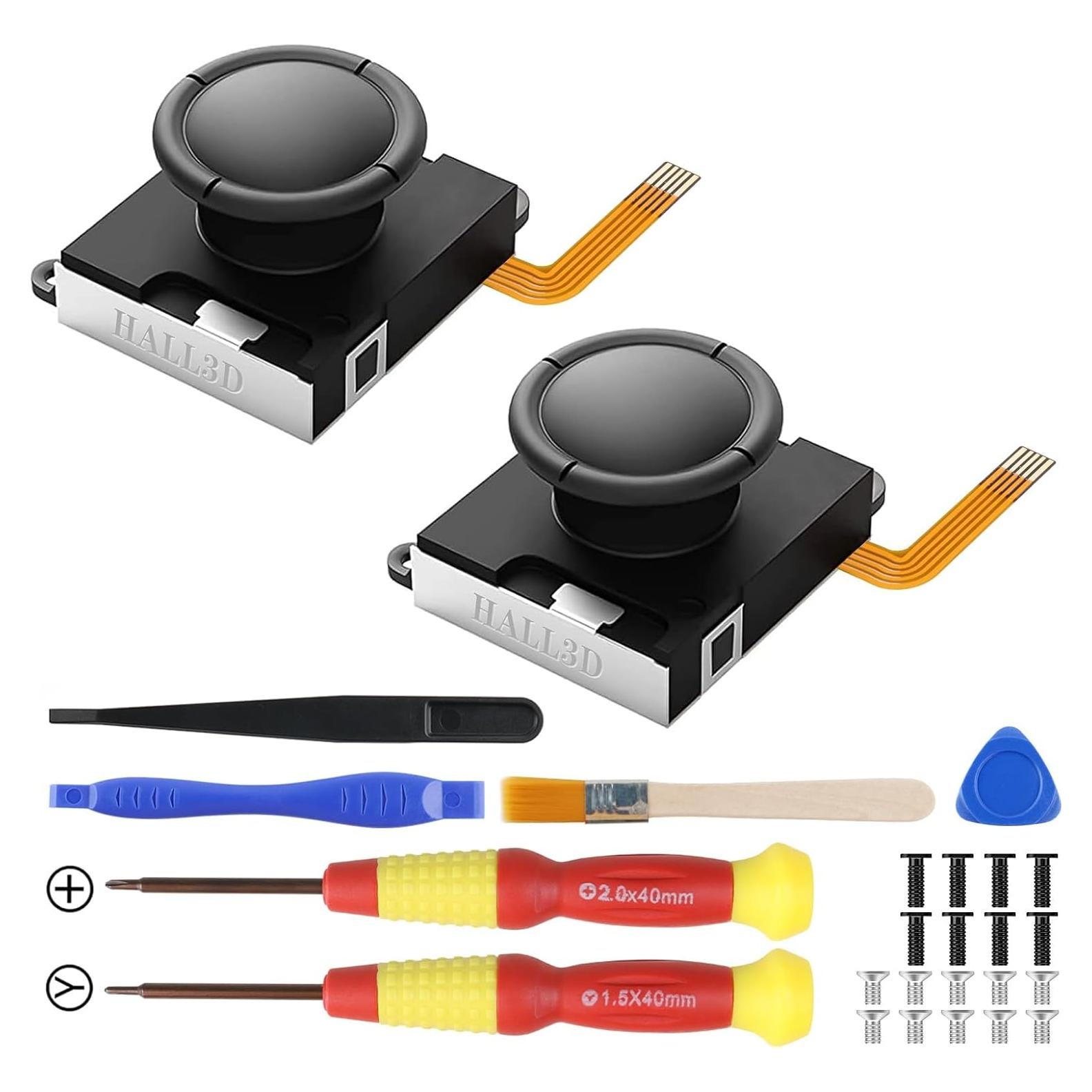 Joystick Joycon Bronal Sin Deriva para Nintendo Switch - 2 Paquete