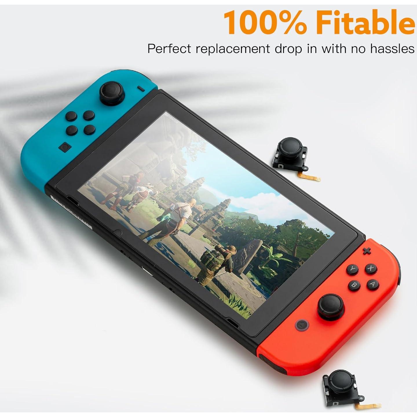 Joystick Joycon Bronal Sin Deriva para Nintendo Switch - 2 Paquete