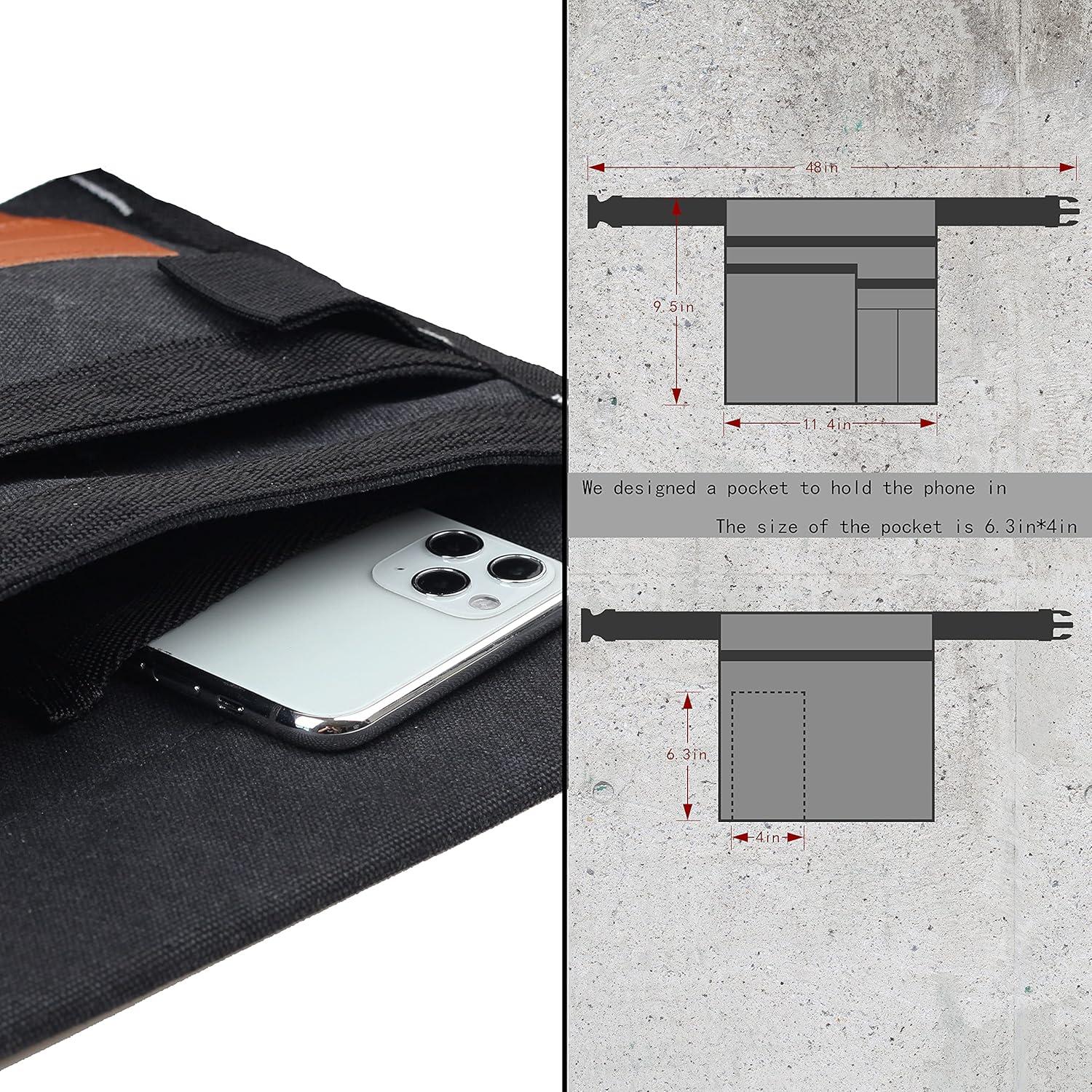 Funda de Cinturón de Herramientas VIDAR TOOLS 6 Bolsillos