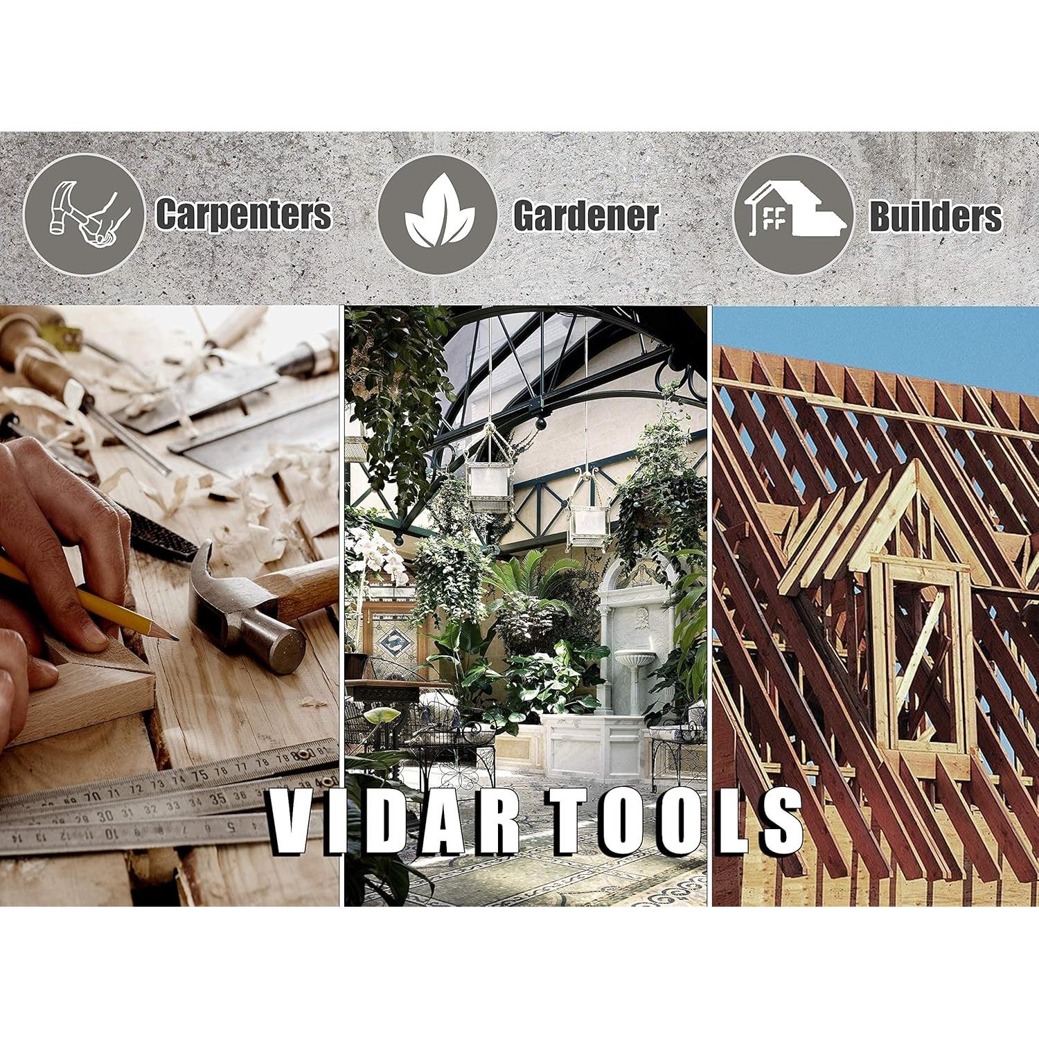 Funda de Cinturón de Herramientas VIDAR TOOLS 6 Bolsillos