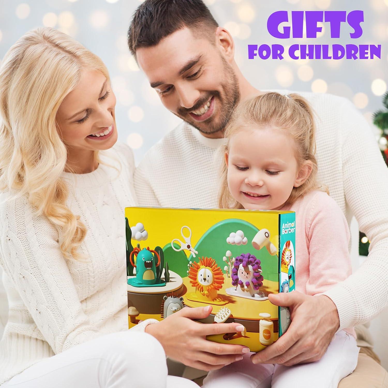 Juego de Peluquería de Plastilina TNOIE 16PCS para Niños