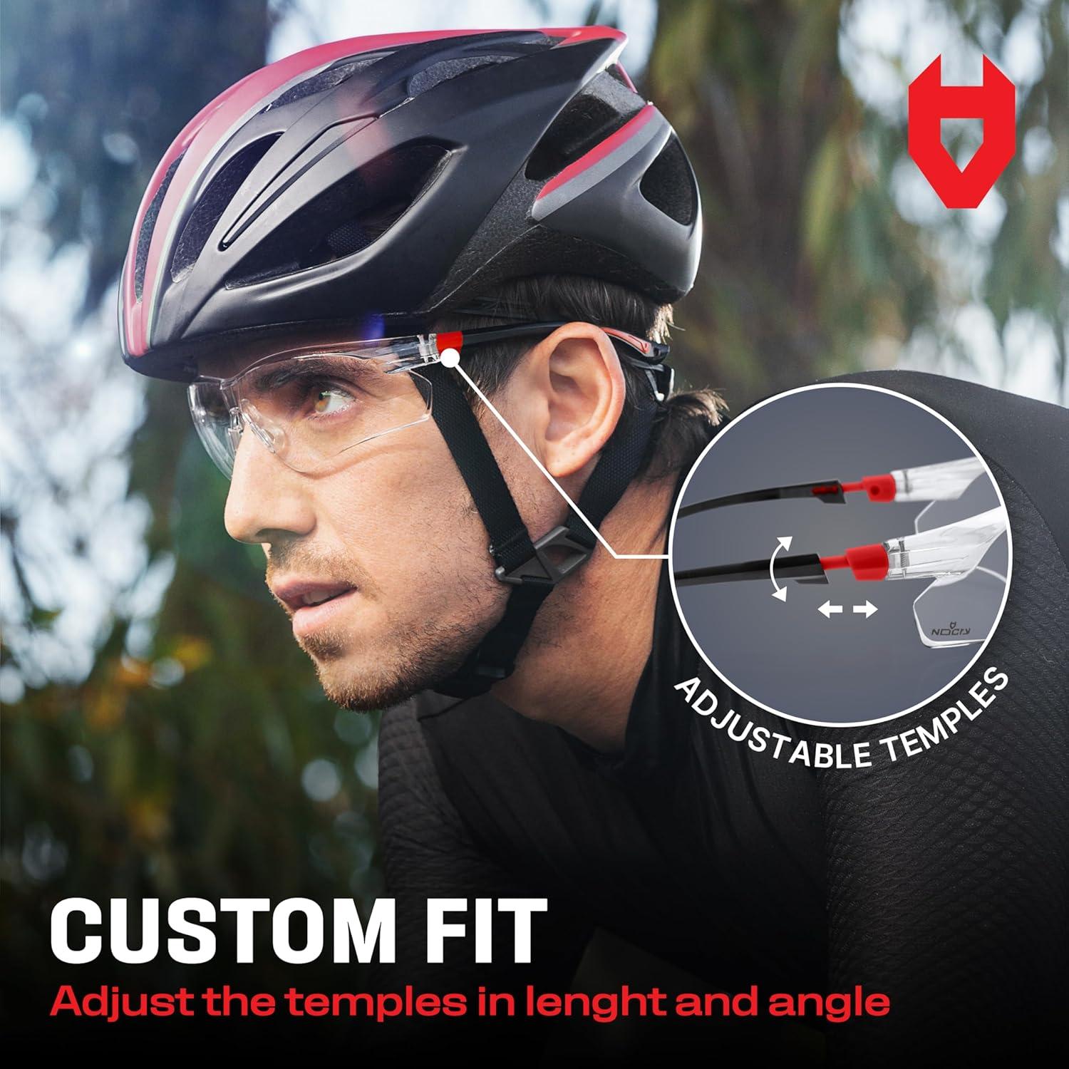 Gafas de Seguridad NoCry EyeArmor+ Anti-Niebla UV