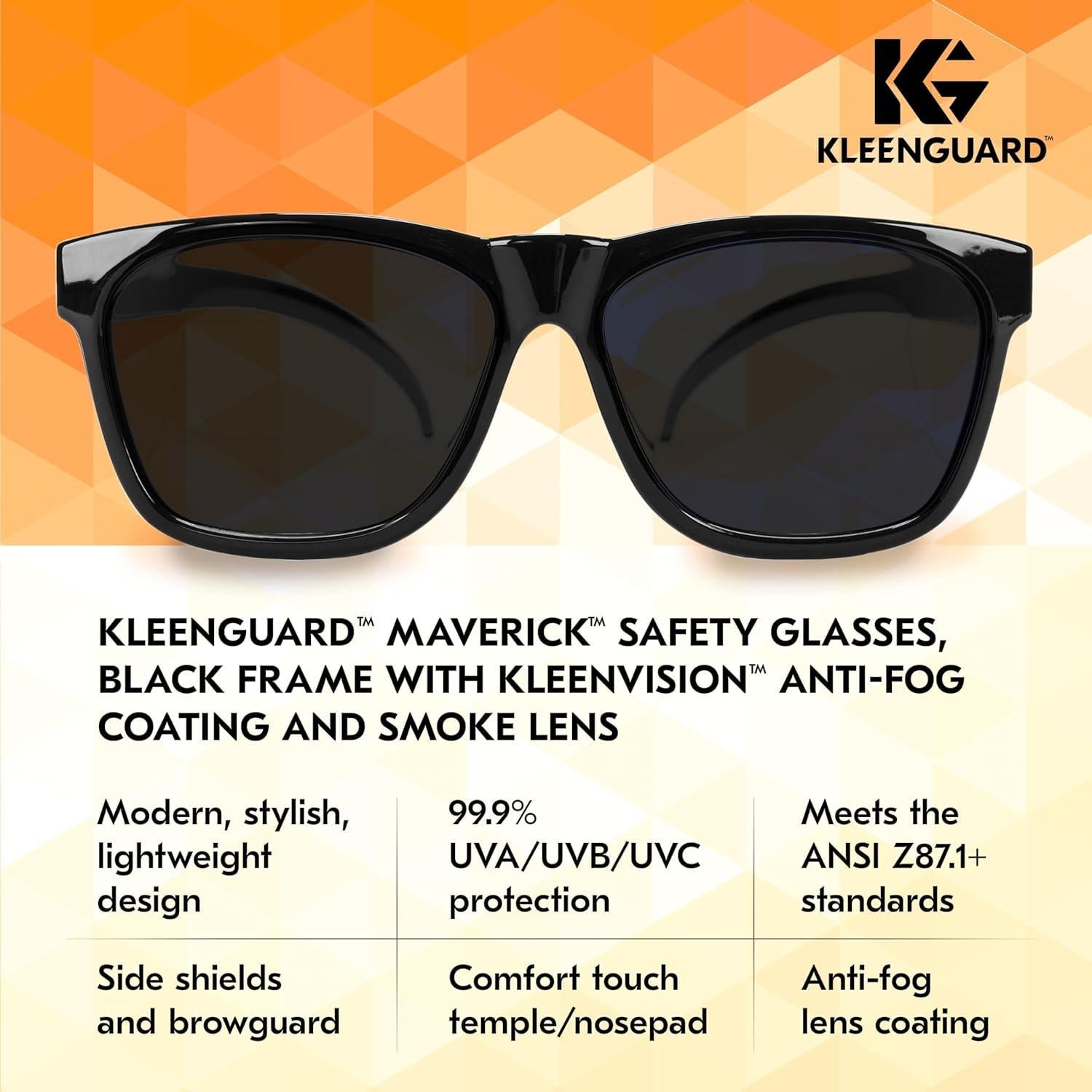 Gafas de Seguridad KleenGuard V30 Maverick Lentes Ahumados