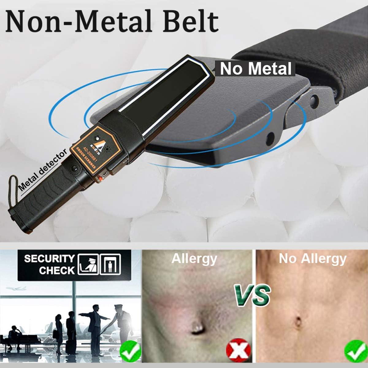 Cinturón Táctico Nylon WYuZe 2 Piezas Ajustable 3.81 cm