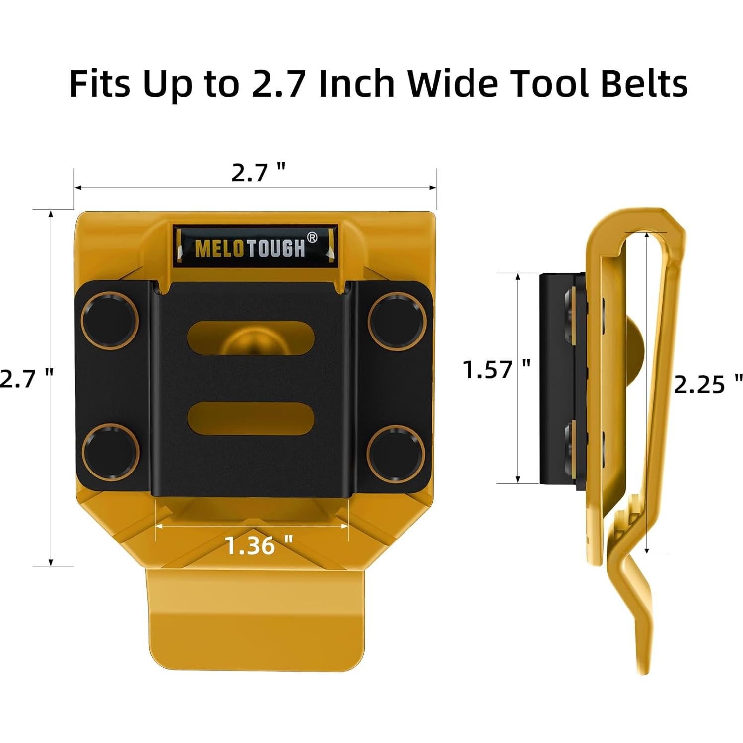 Clip de Cinturón MELOTOUGH para Taladro y Herramientas