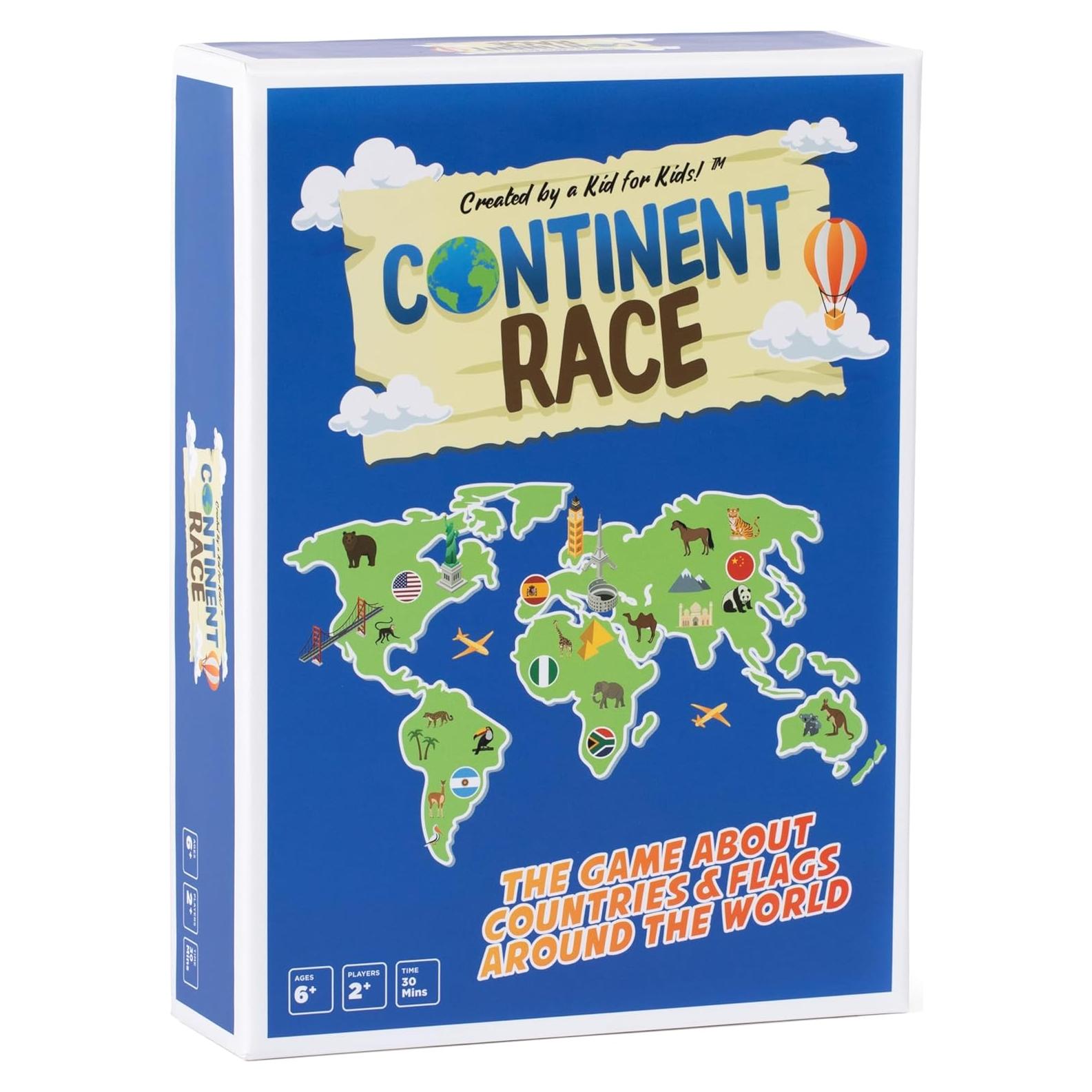 Juego de Mesa Educativo Byron's Games Geografía 30x22cm