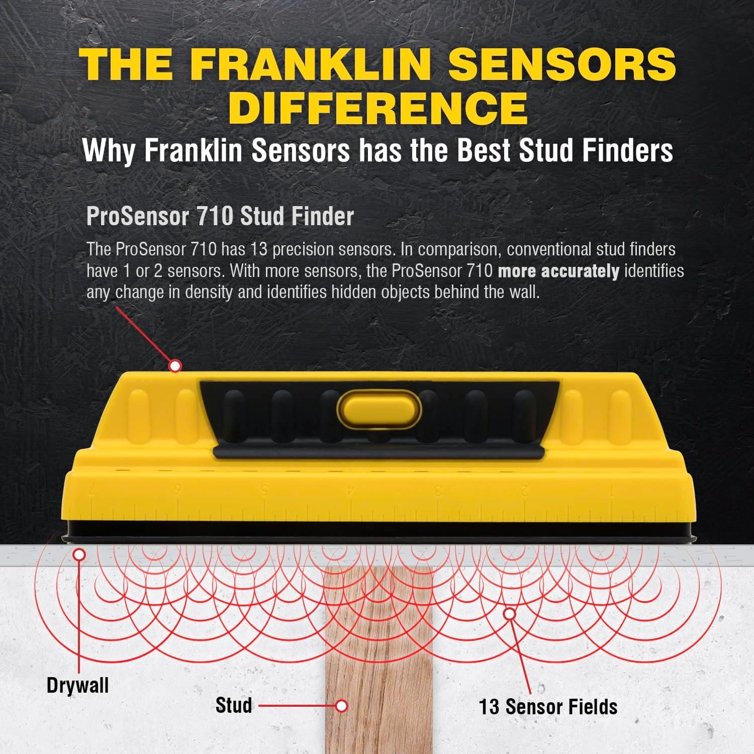 Detector de Vigas Franklin Sensors ProSensor 710 Amarillo