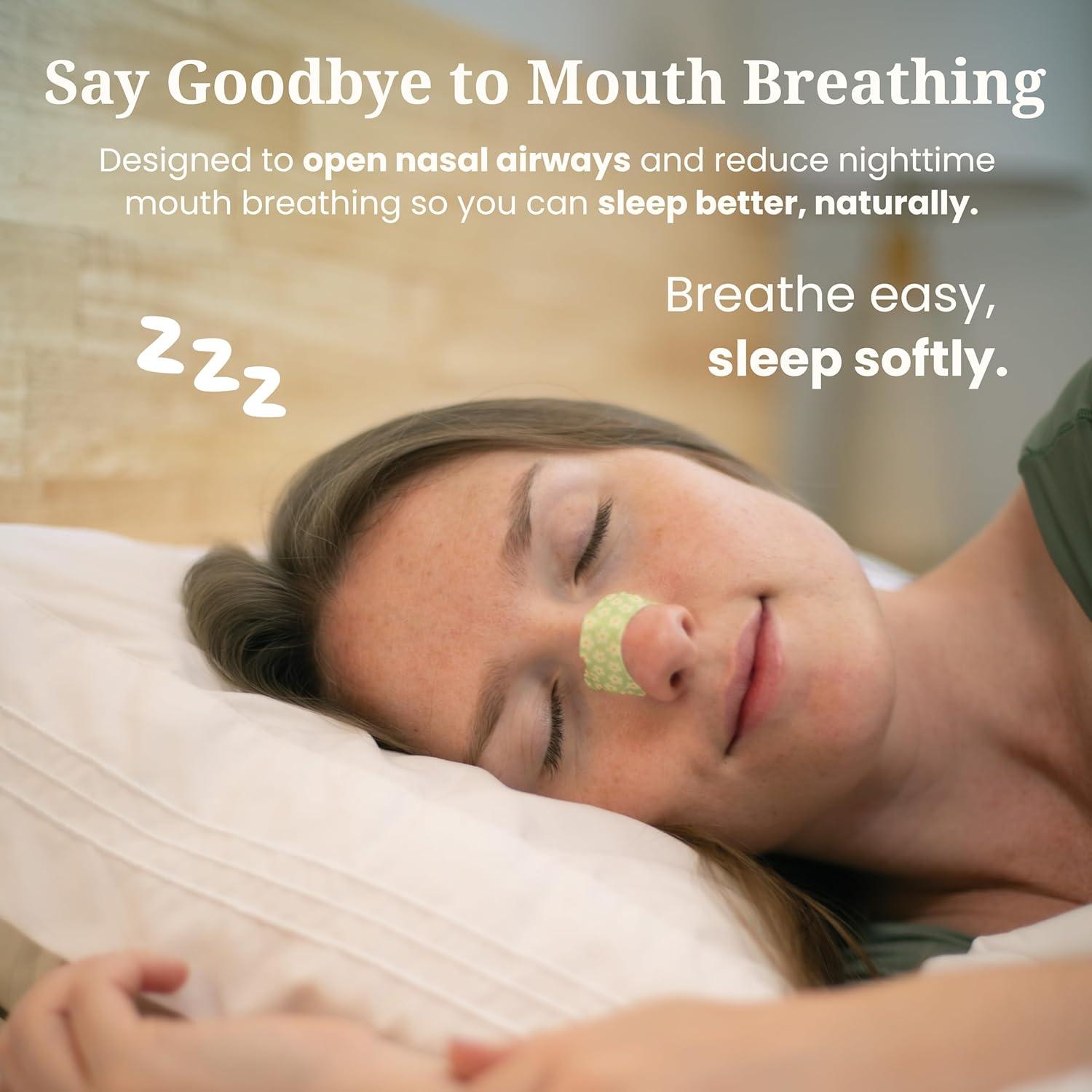 Tiras Nasales Breezys para Ronquidos y Congestión - 25 Unidades