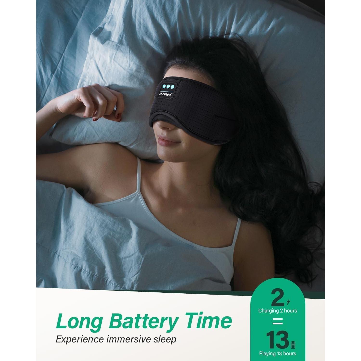 Auriculares para dormir Bluetooth LC-dolida con ruido blanco 3D