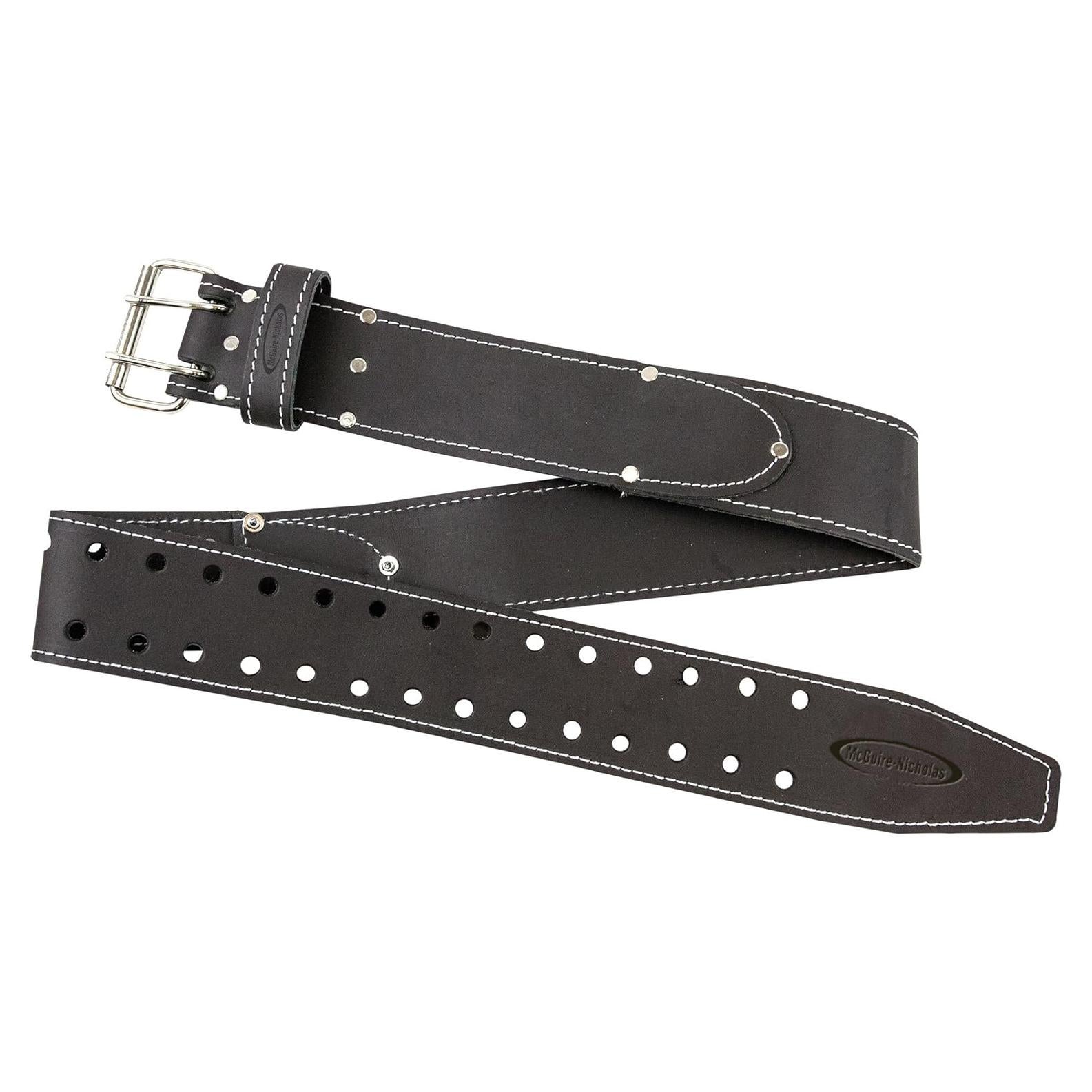 Cinturón de trabajo McGuire-Nicholas de cuero 6,99 cm marrón