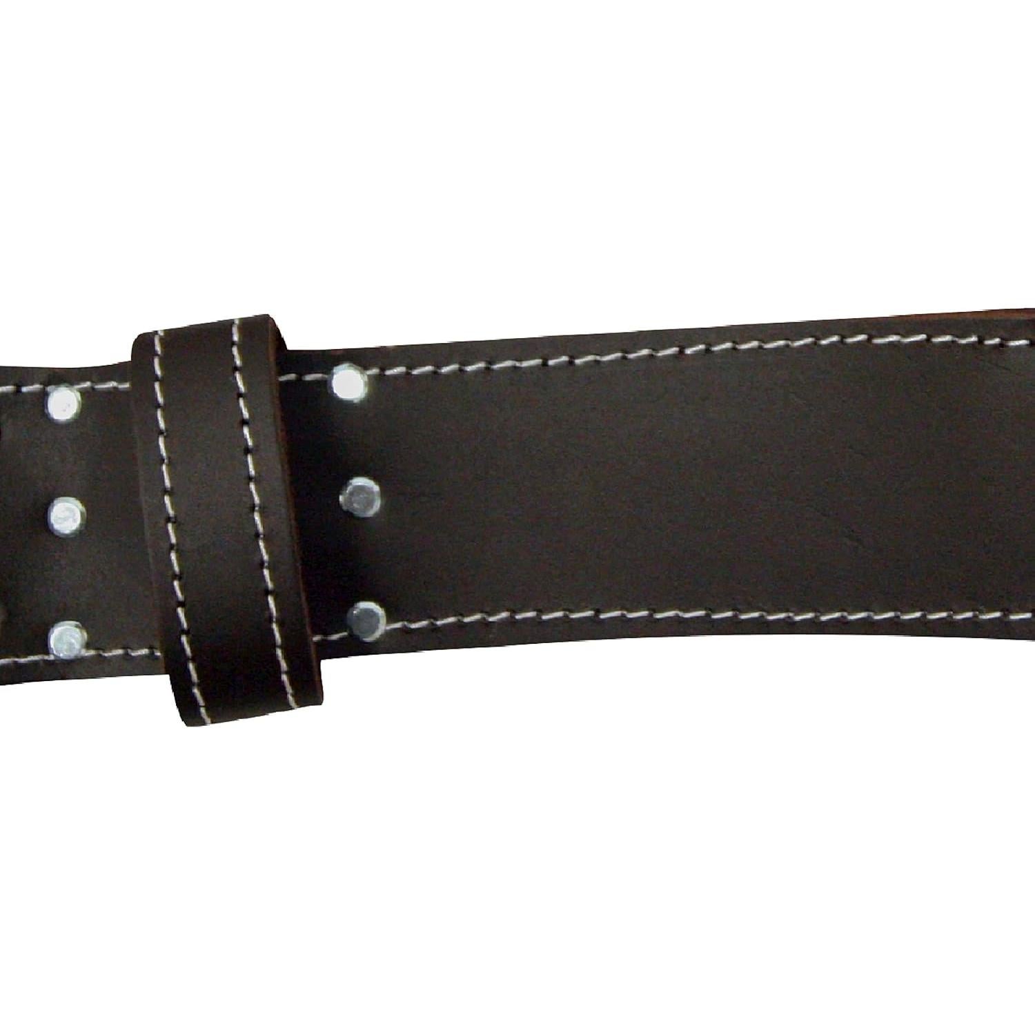 Cinturón de trabajo McGuire-Nicholas de cuero 6,99 cm marrón