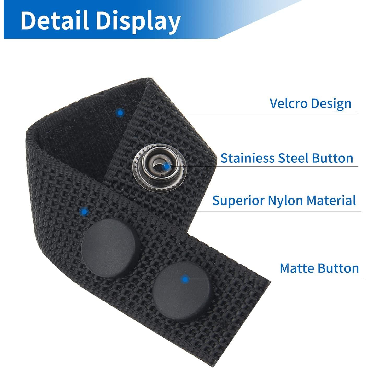 Ullnosoo Sujetadores de Cinturón Tácticos Nylon 1000D 5,08 cm