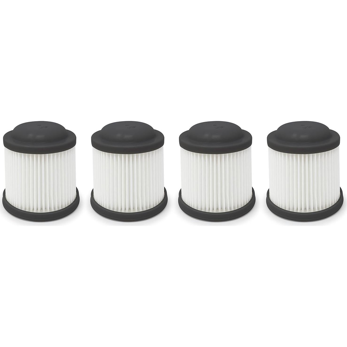 Filtro Fette PVF110 Compatible con Aspiradoras Black & Decker - Paquete de 4