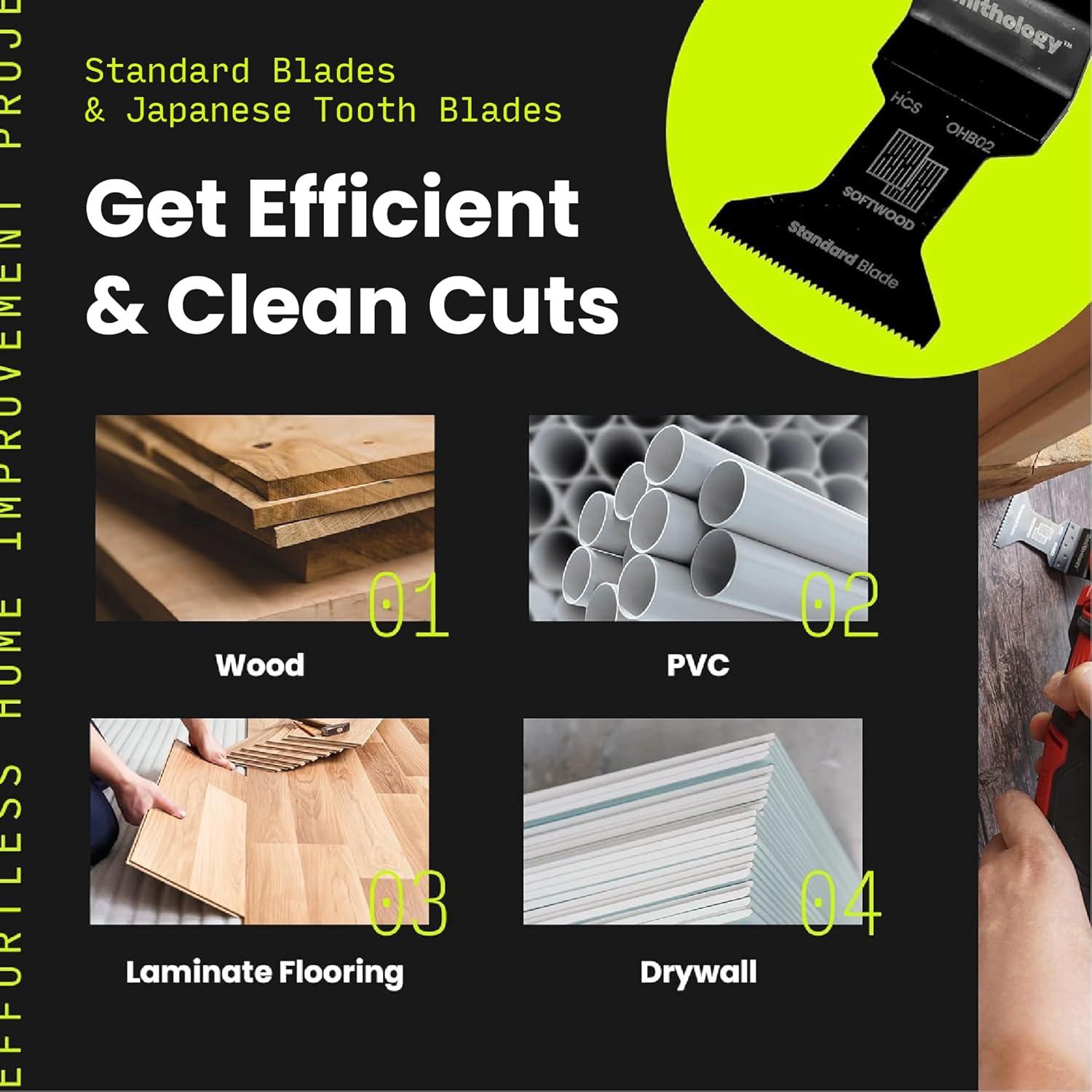 Cuchillas de Sierra Oscilante Smithology 20 Piezas Universal