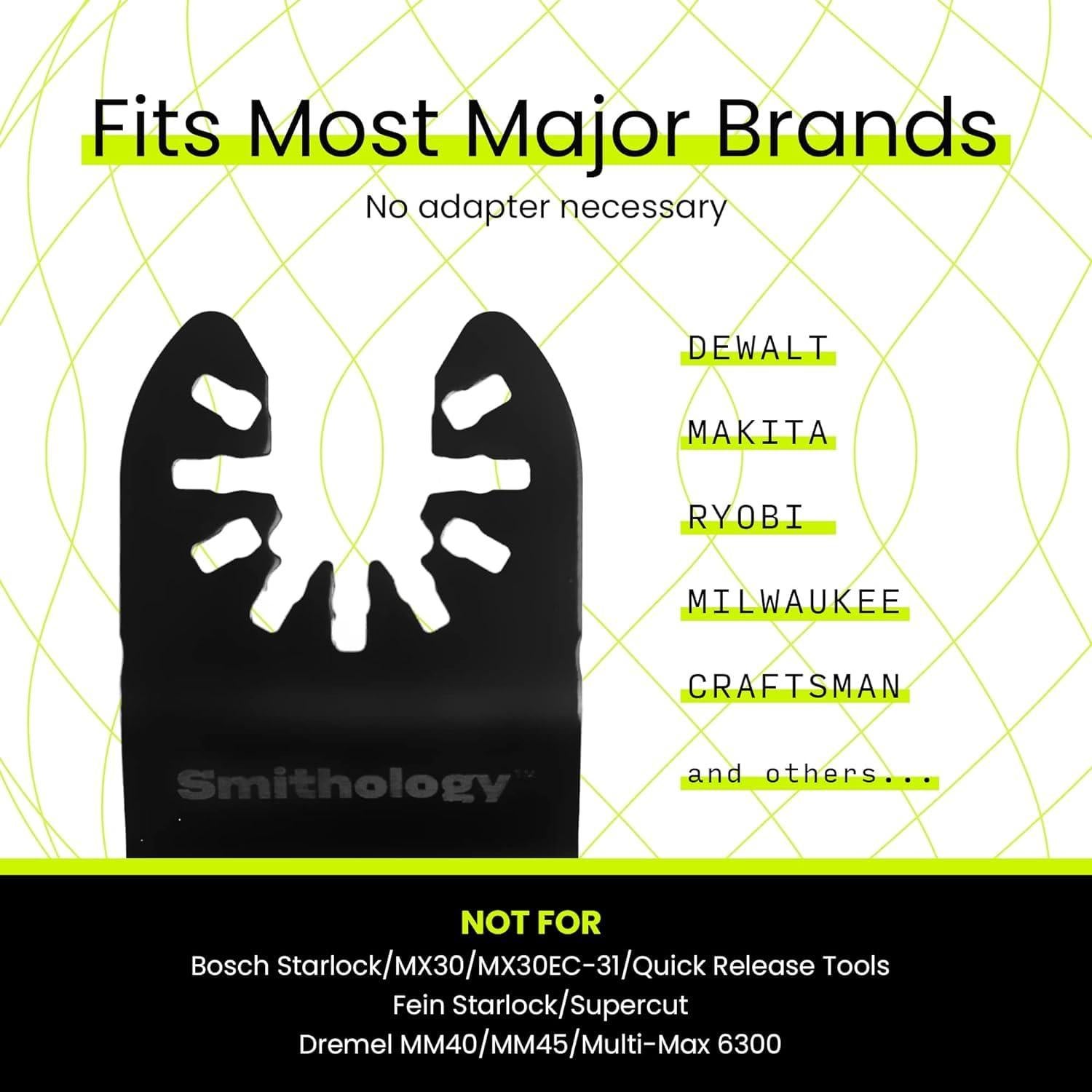 Cuchillas de Sierra Oscilante Smithology 20 Piezas Universal