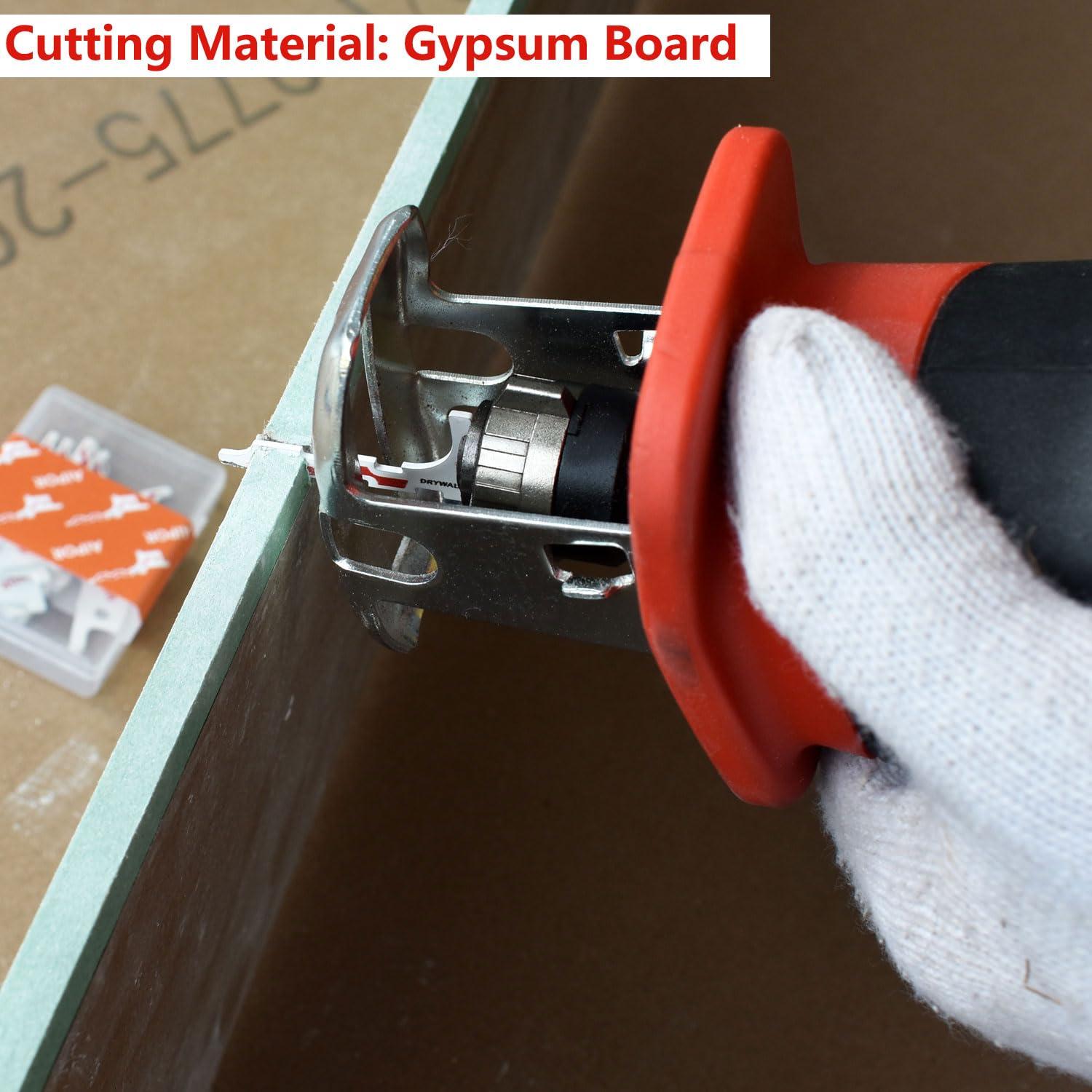 Paquete de 5 Hojas de Sierra Recíproca de Yeso AIPOR 48-00-1640