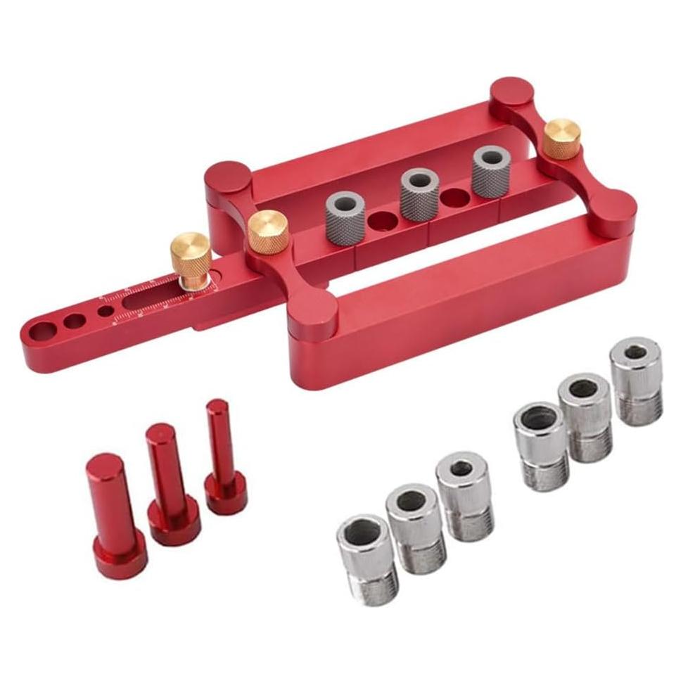 Plantilla de Perforación Automática ANPTGHT para Carpintería 6/8/10mm