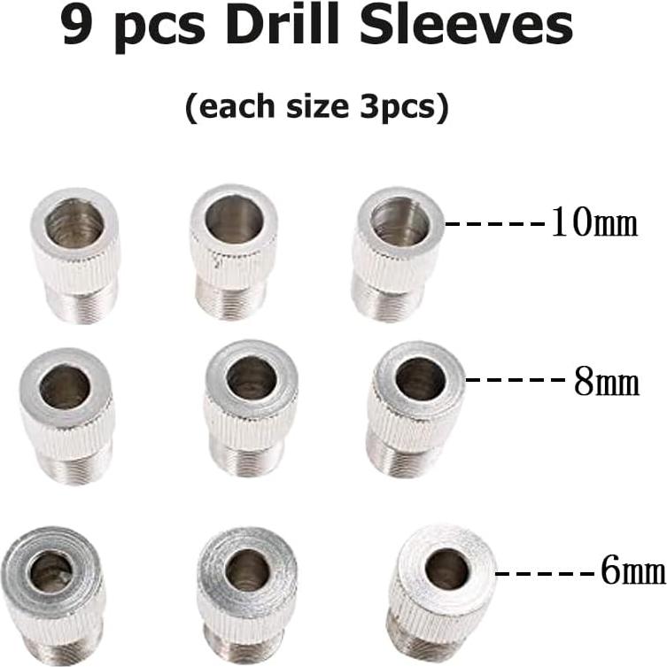 Plantilla de Perforación Automática ANPTGHT para Carpintería 6/8/10mm
