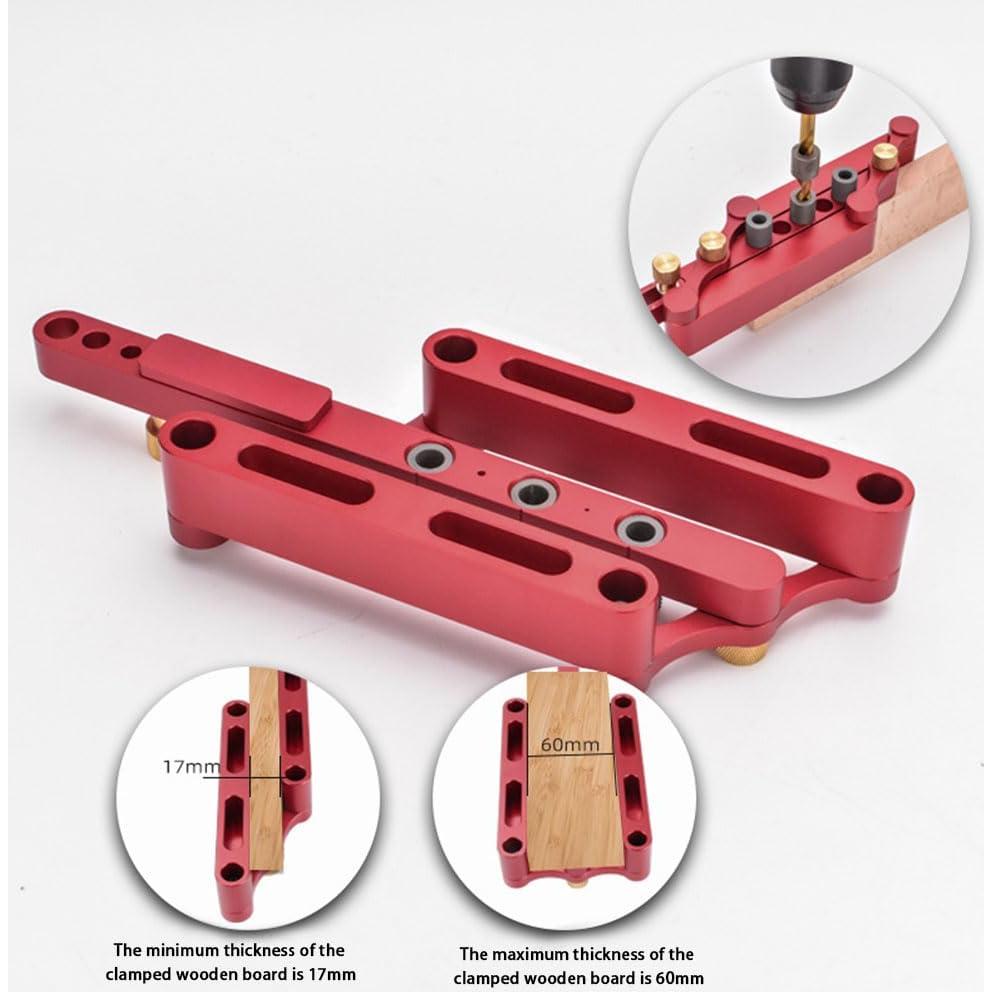 Plantilla de Perforación Automática ANPTGHT para Carpintería 6/8/10mm