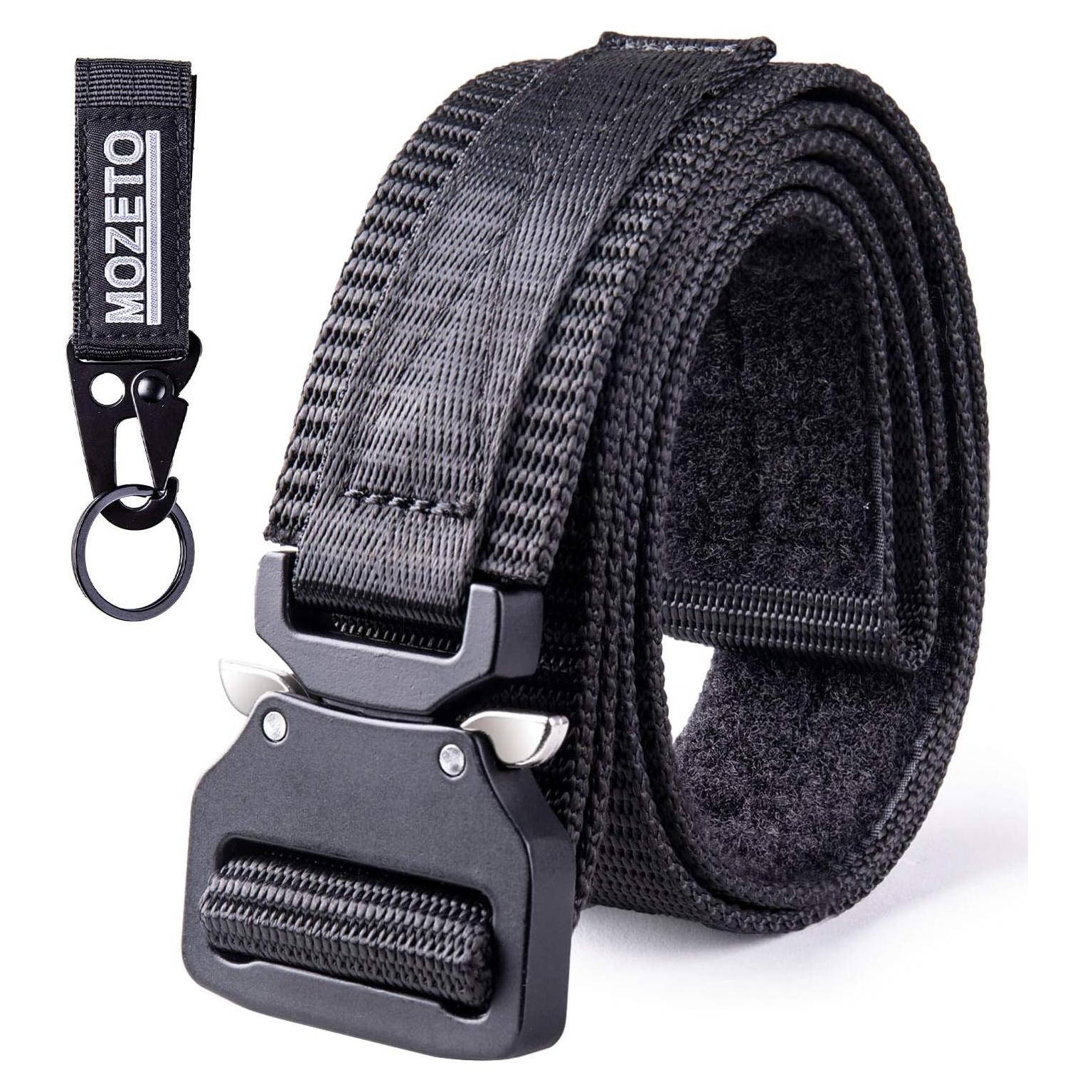 Cinturón Táctico MOZETO para Hombres 3.81 cm Nylon EDC