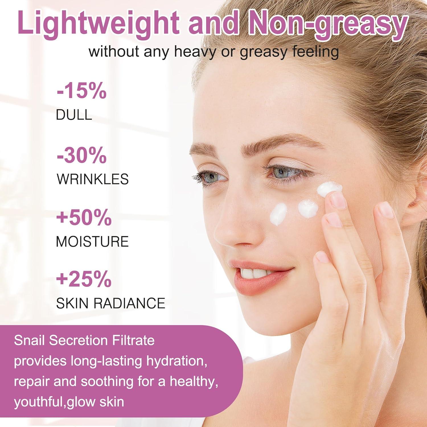 Set de Cuidado de la Piel GEBEATY 6 PCS con Mucina de Caracol