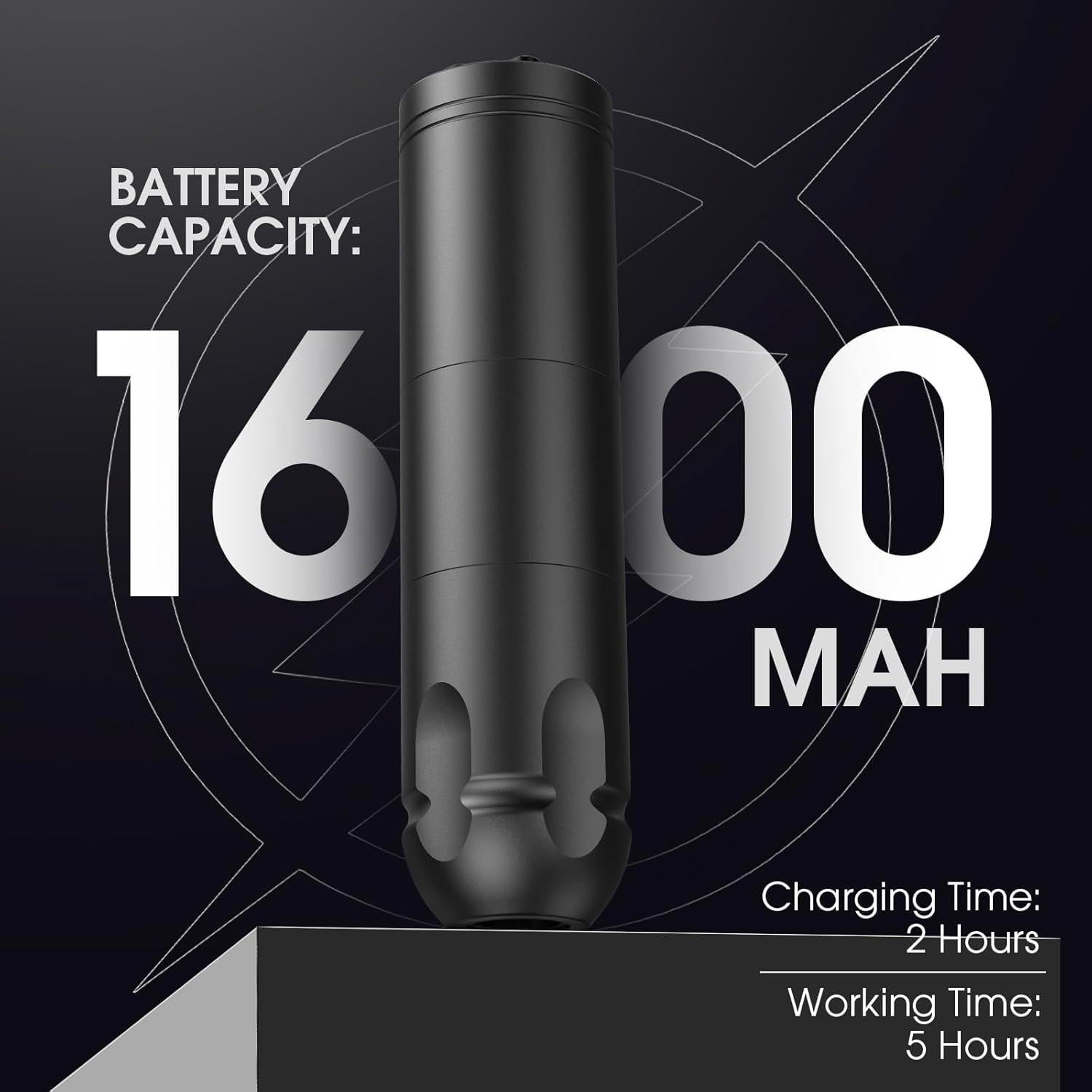 Máquina de Tatuaje Inalámbrica INKin Ultra-One 1600mAh 3.5mm