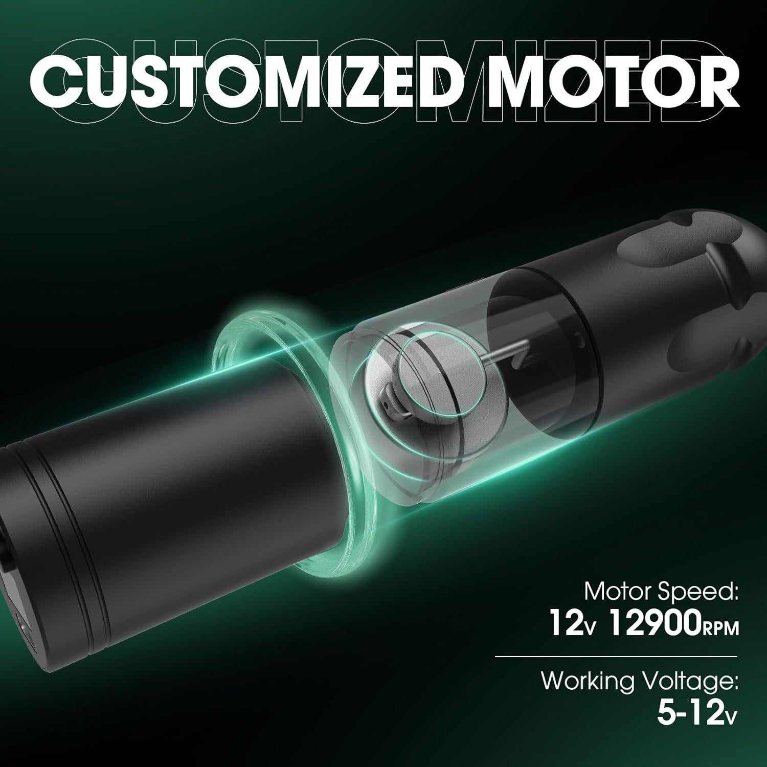 Máquina de Tatuaje Inalámbrica INKin Ultra-One 1600mAh 3.5mm