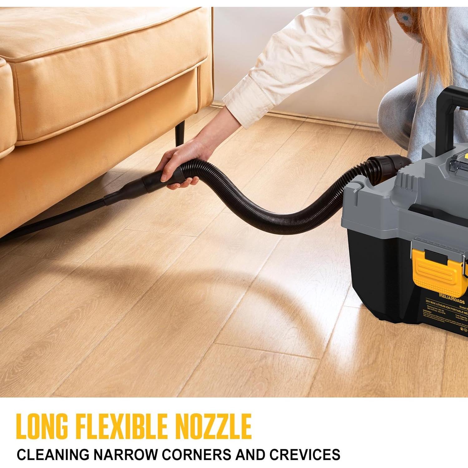 Aspiradora Inalámbrica ReliaRoads RCSV-20 10L 20V para Taller