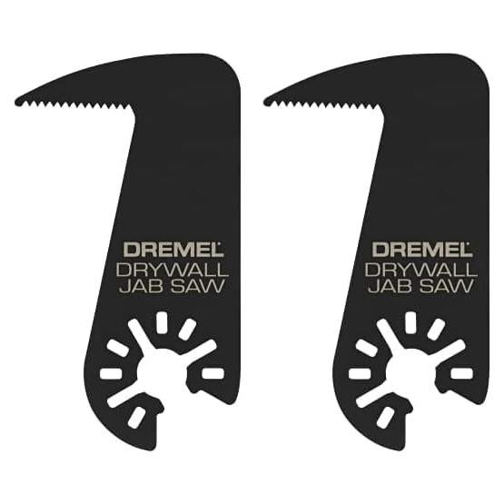 Dremel MM435 Drywall Jab Saw Oscillating Tool Accessory, Black (Pack of 2)
