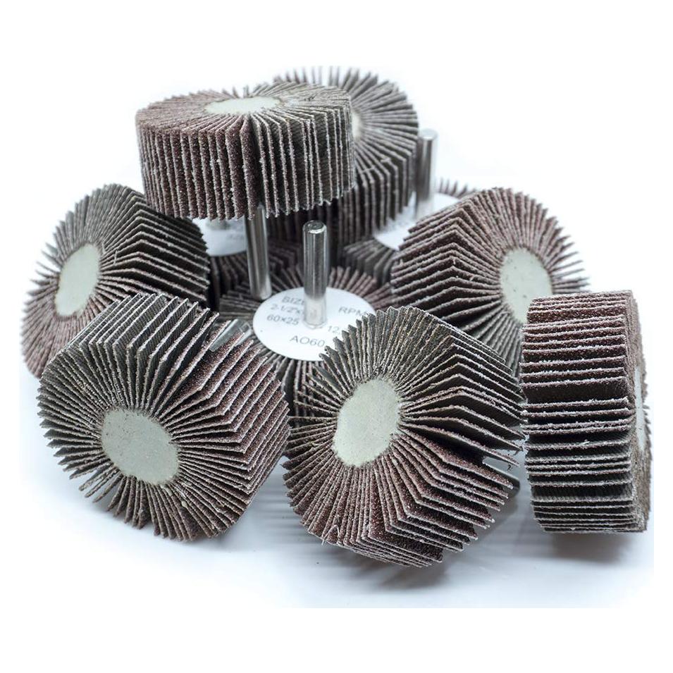 Rueda de Aletas 63.5mm x 25.4mm Benchmark Abrasives 40 Grano