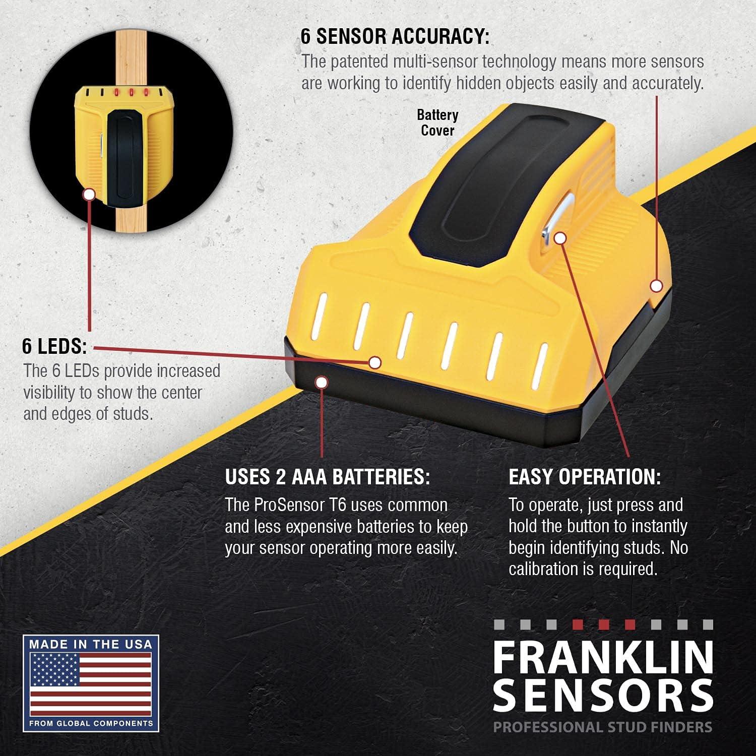 Buscador de Estudio ProSensor T6 Franklin Sensors 6 Sensores
