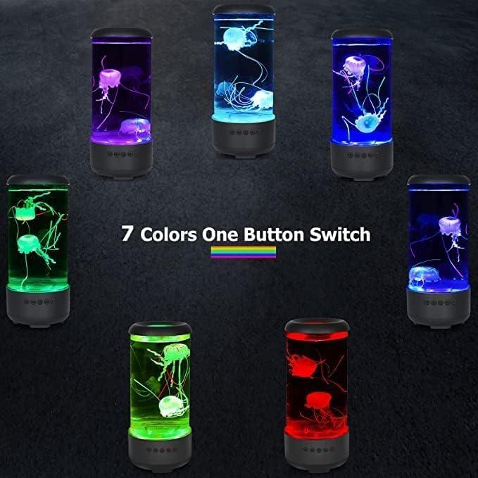 Lámpara de Medusa Jiayuan 7 Colores 5 Niveles Brillo