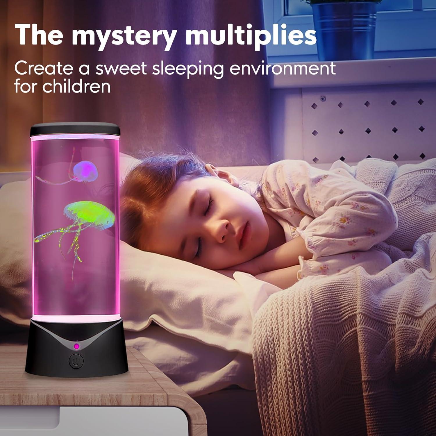 Lámpara de estado de ánimo Simblong JF Medusa Negra Grande