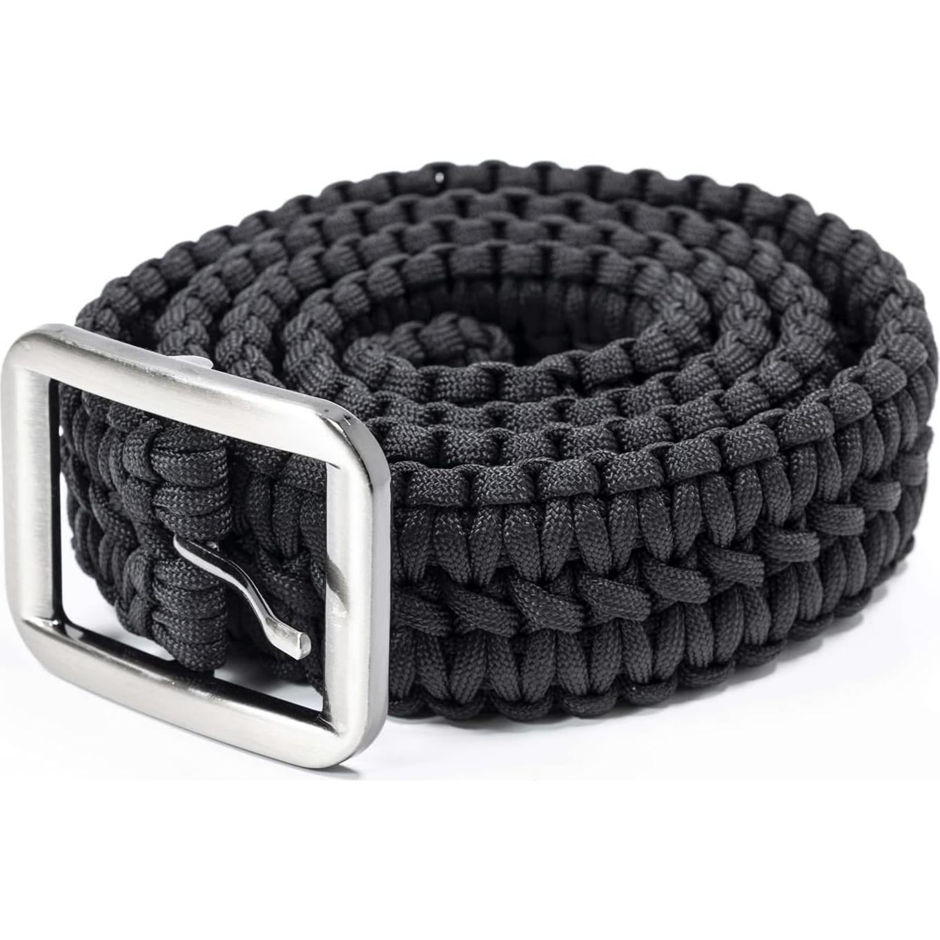 Cinturón de Paracord de Supervivencia ParaLace 550 132 cm