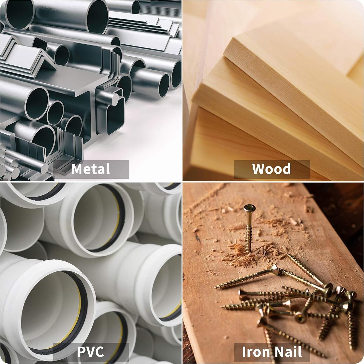 Juego de Hojas de Sierra KOWOOD 21 Piezas T-Shank para Madera, Metal y Plástico