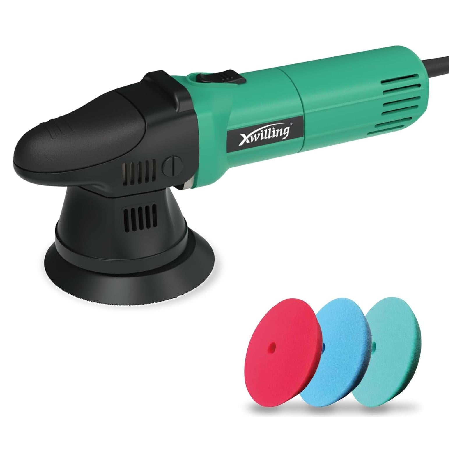 Pulidor Orbital Aleatorio XWILLING 800W 8mm 5500 RPM